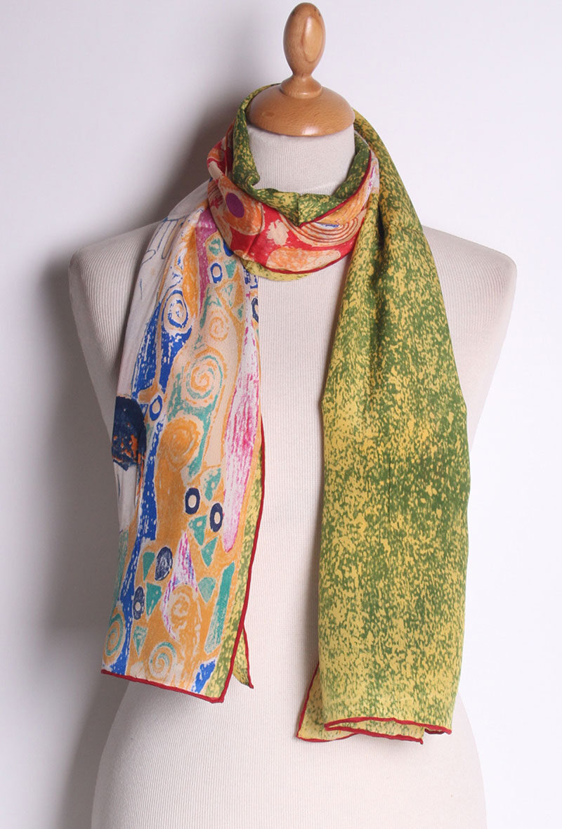 Grossiste Maison Fanli - Foulard en crêpe de soie