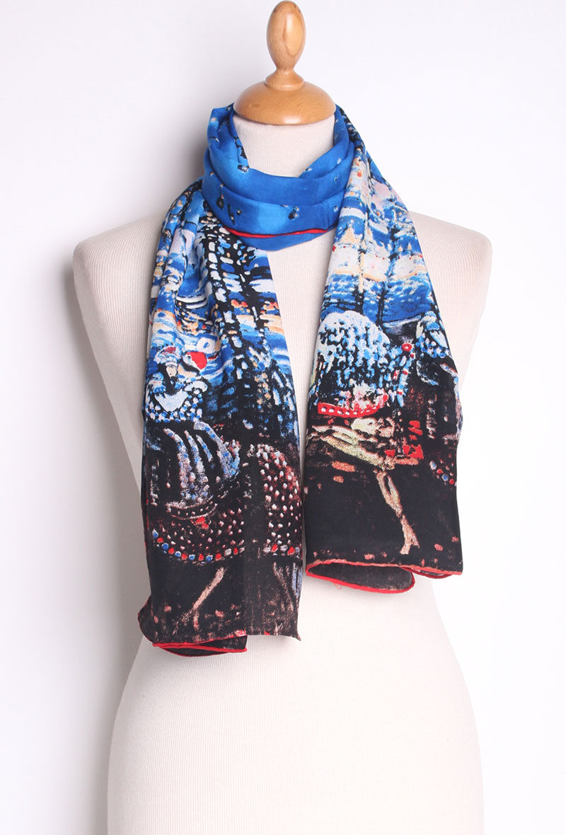 Grossiste Maison Fanli - Foulard en crêpe de soie