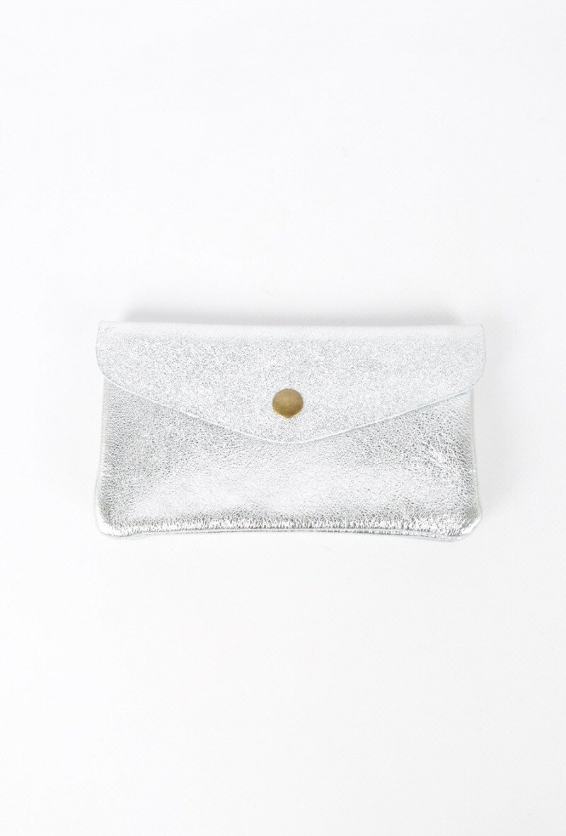 Wholesaler Maison Fanli - LARGE IRIDESCENT LEATHER COIN PURSE