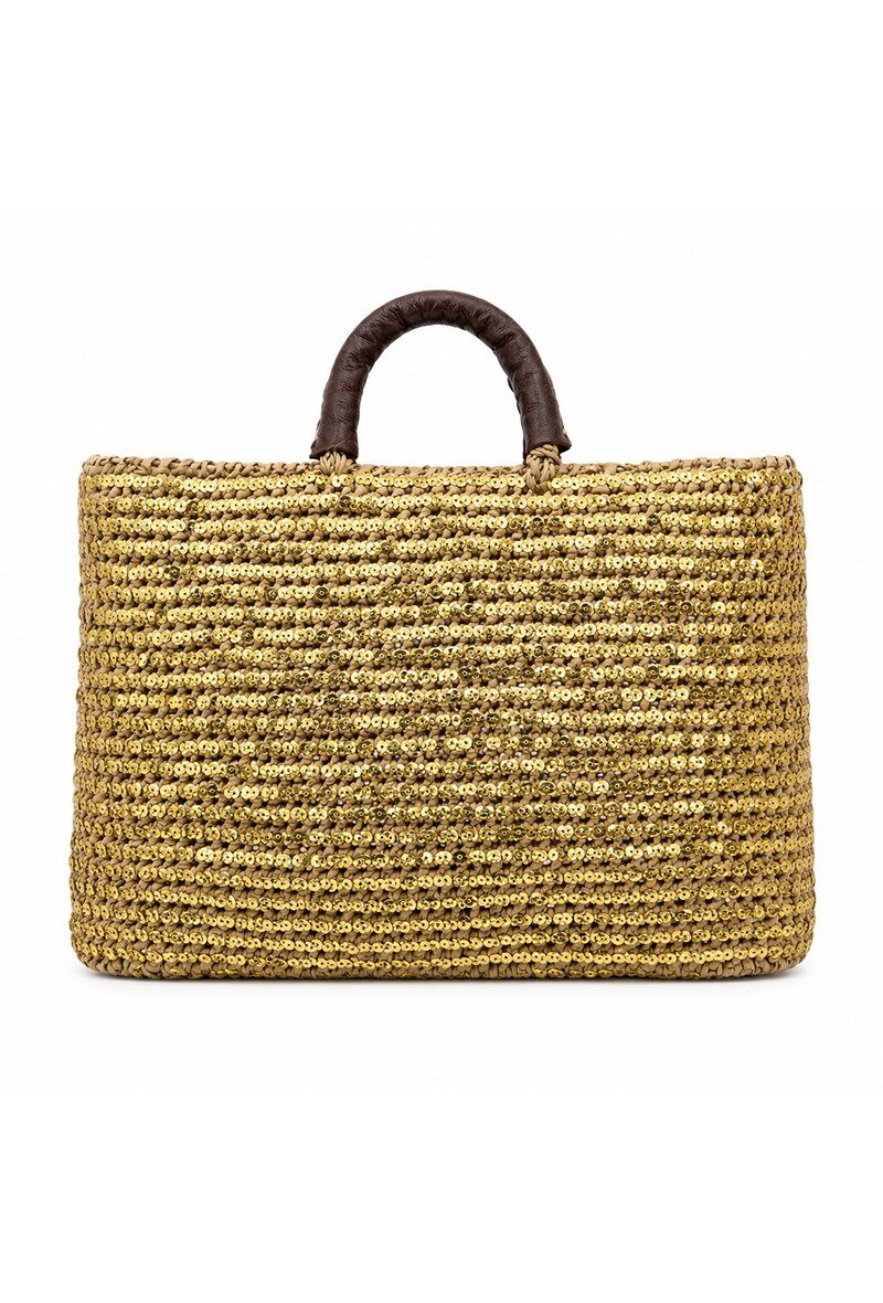 Wholesaler Maison Gallantry - Golden Sequin Tote Bag MG