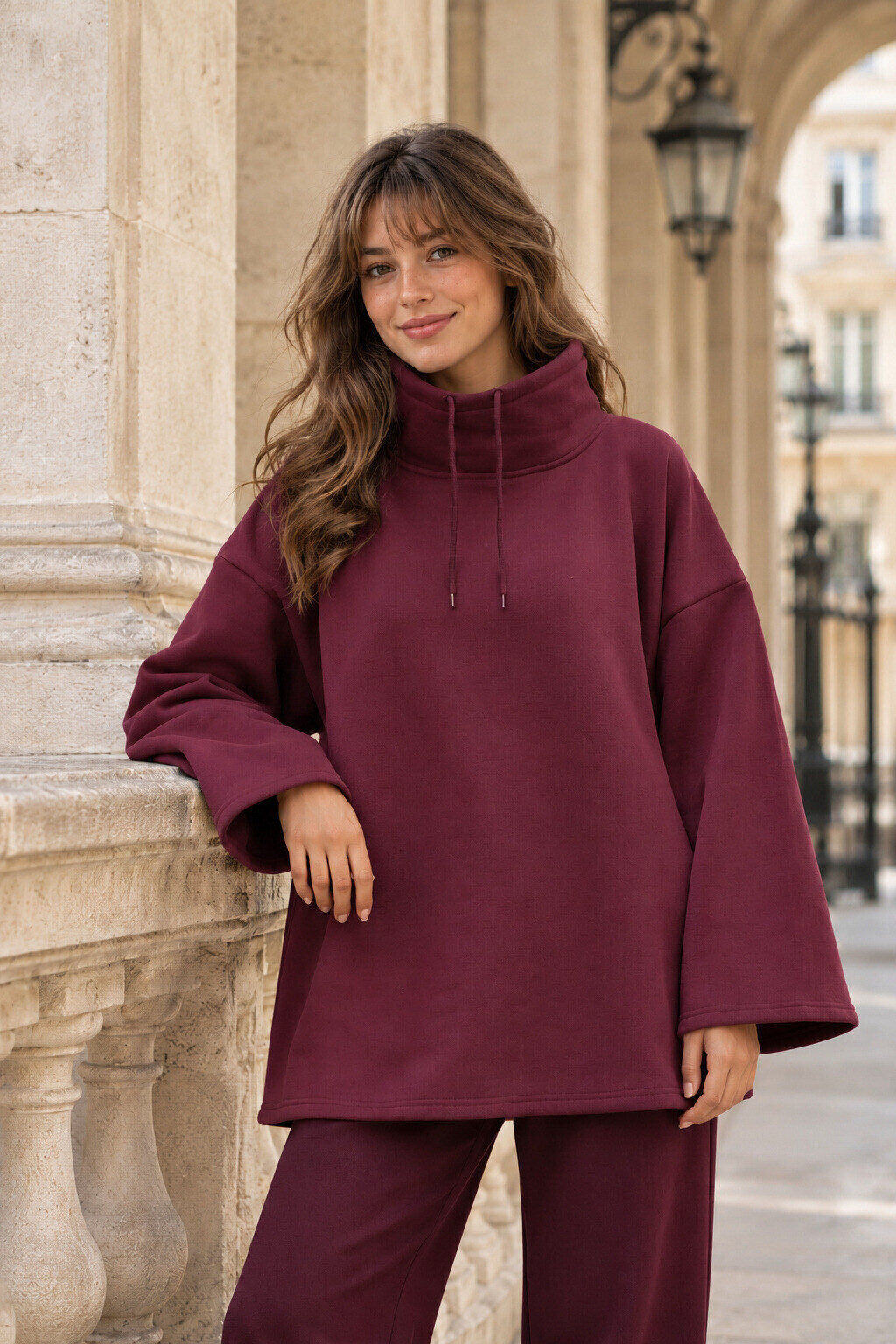 Mayorista Maison Noura - Sudadera de cuello alto