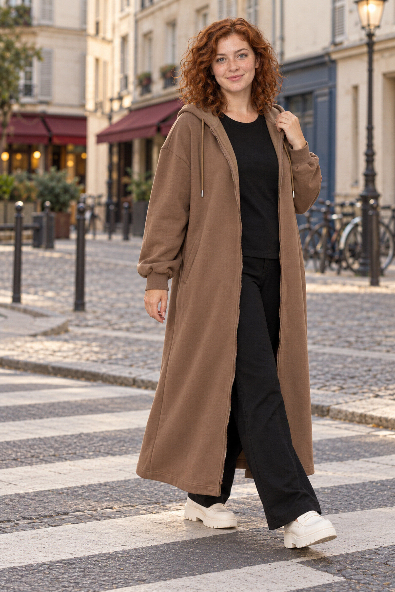 Mayorista Maison Noura - Sudadera Abaya con cremallera