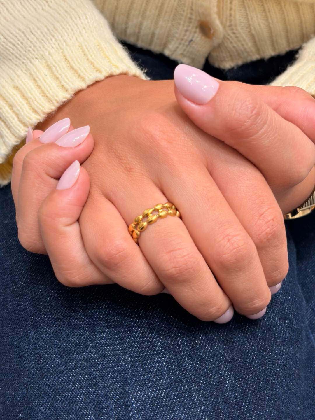 Grossiste MAISON OKAMI - Bague en Acier Inoxydable au Design Épuré et Élégant