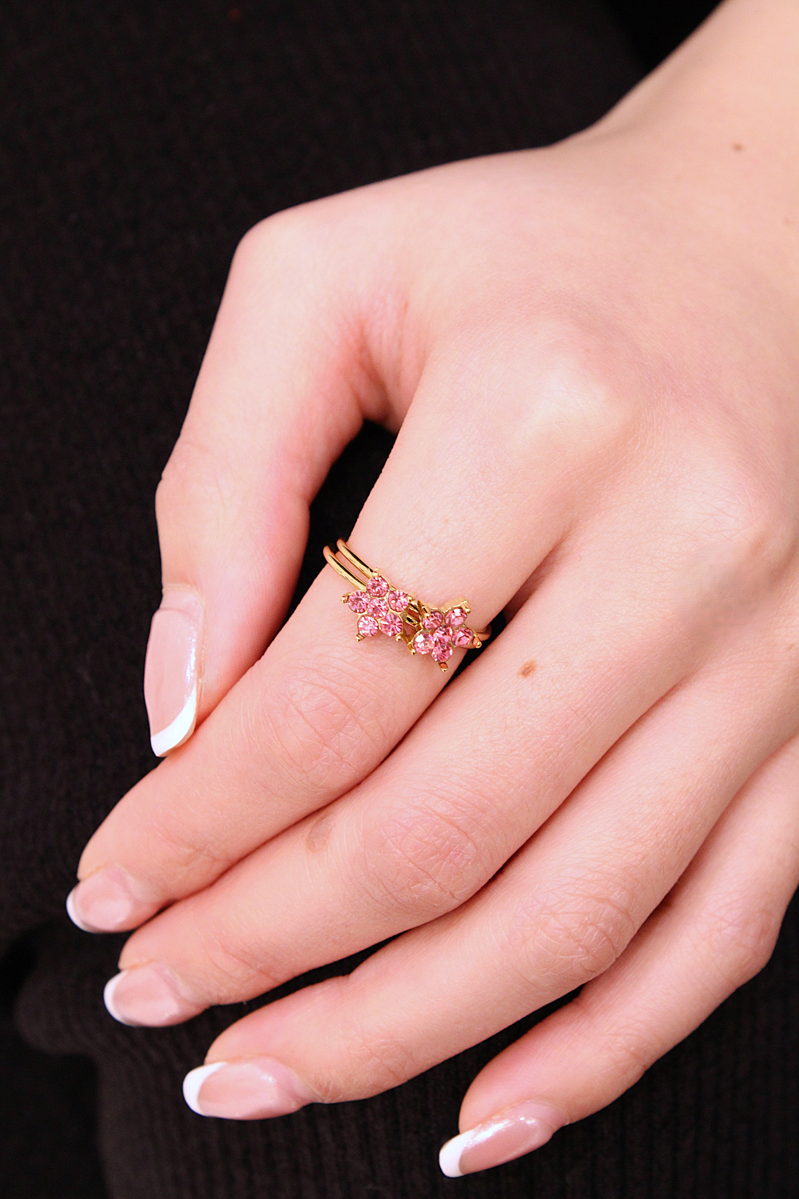 Grossiste MAISON OKAMI - Bague Fleur en Zirconium - Maison Okami