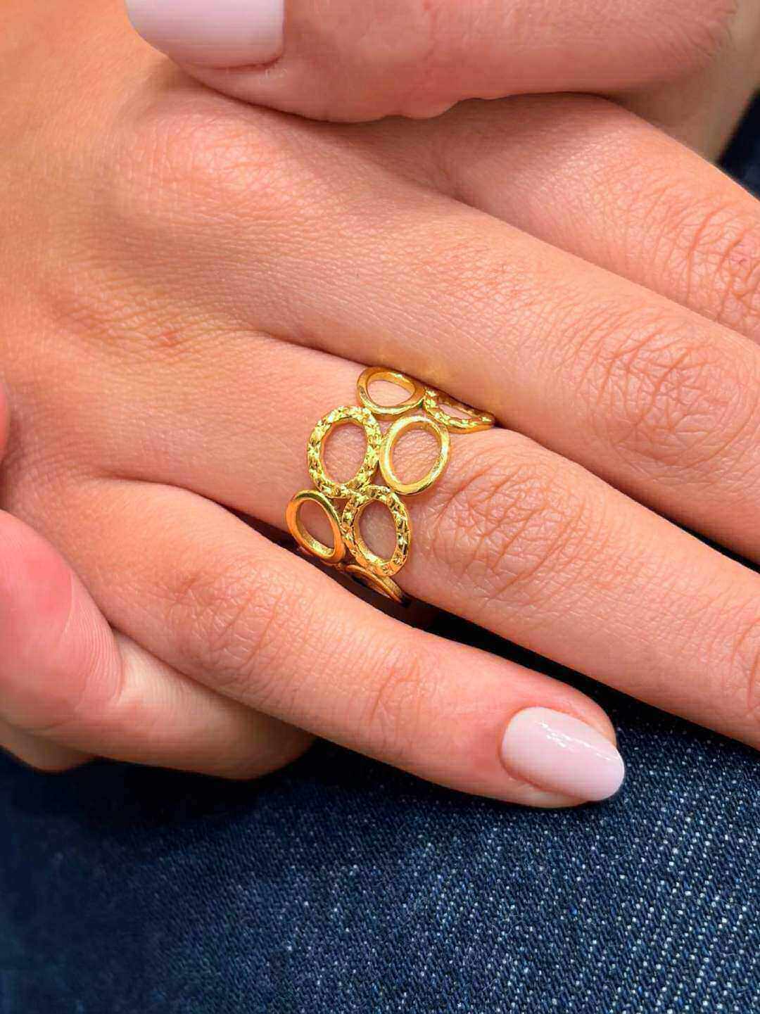 Wholesaler MAISON OKAMI - Stainless Steel Ring with Sleek Design and Braided Pattern