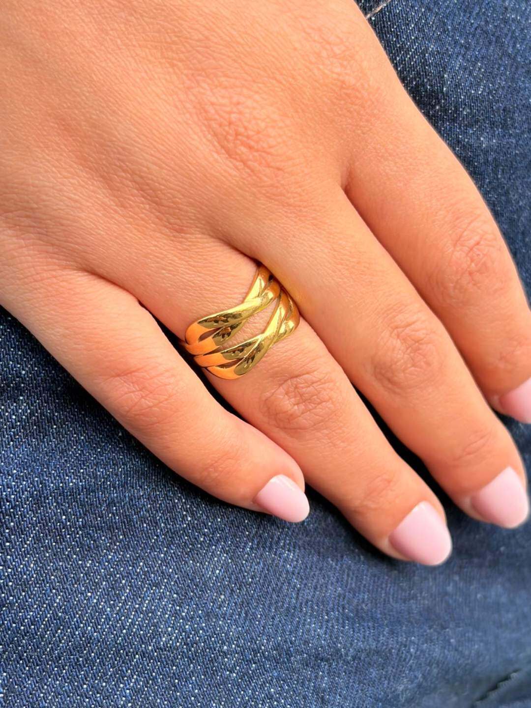 Grossiste MAISON OKAMI - Bague en Acier Inoxydable au Design Épuré