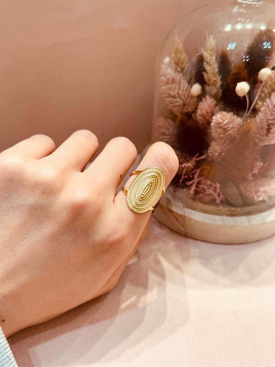Wholesaler MAISON OKAMI - Stainless Steel Ring with a Sleek and Elegant Design