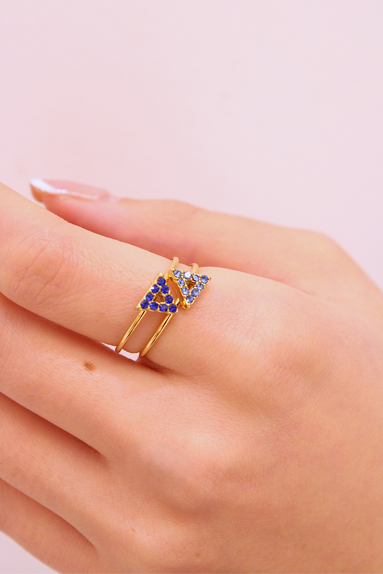 Wholesaler MAISON OKAMI - Minimalist Ring with Geometric Details - Maison Okami