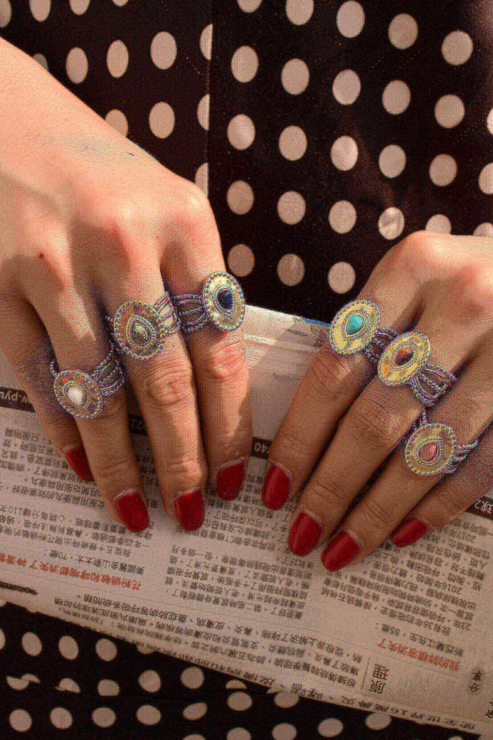 Wholesaler MAISON OKAMI - Ring adorned with an oval design and exquisite details