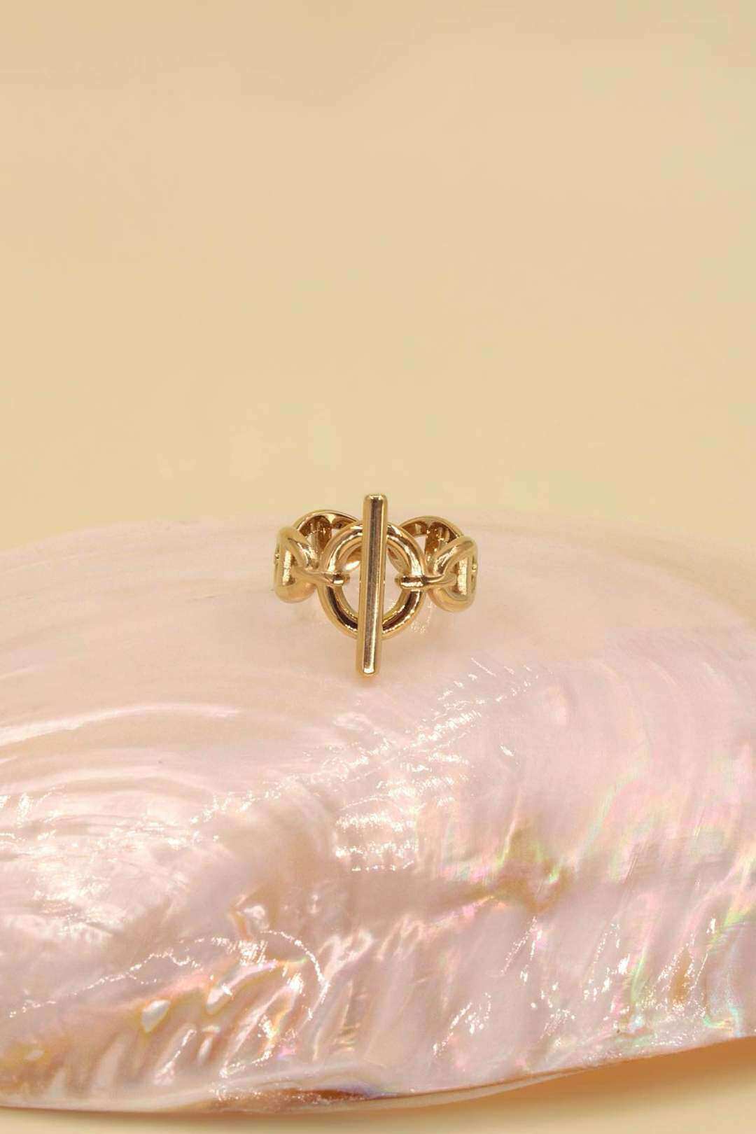 Grossista MAISON OKAMI - Anello con chiusura toggle e maglie
