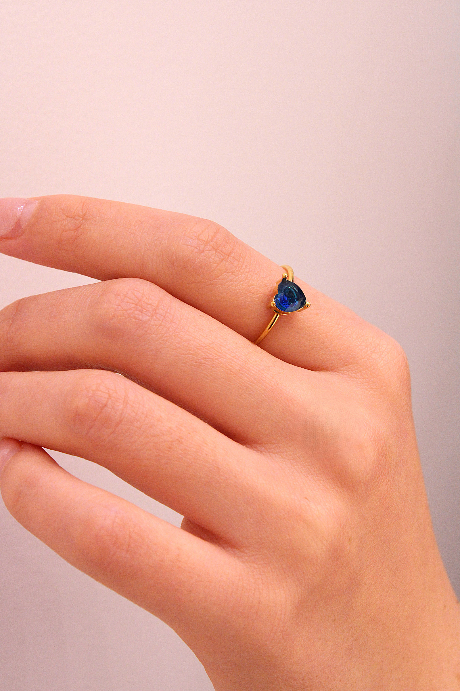 Grossiste MAISON OKAMI - Bague Cœur en Acier Inoxydable - Maison Okami