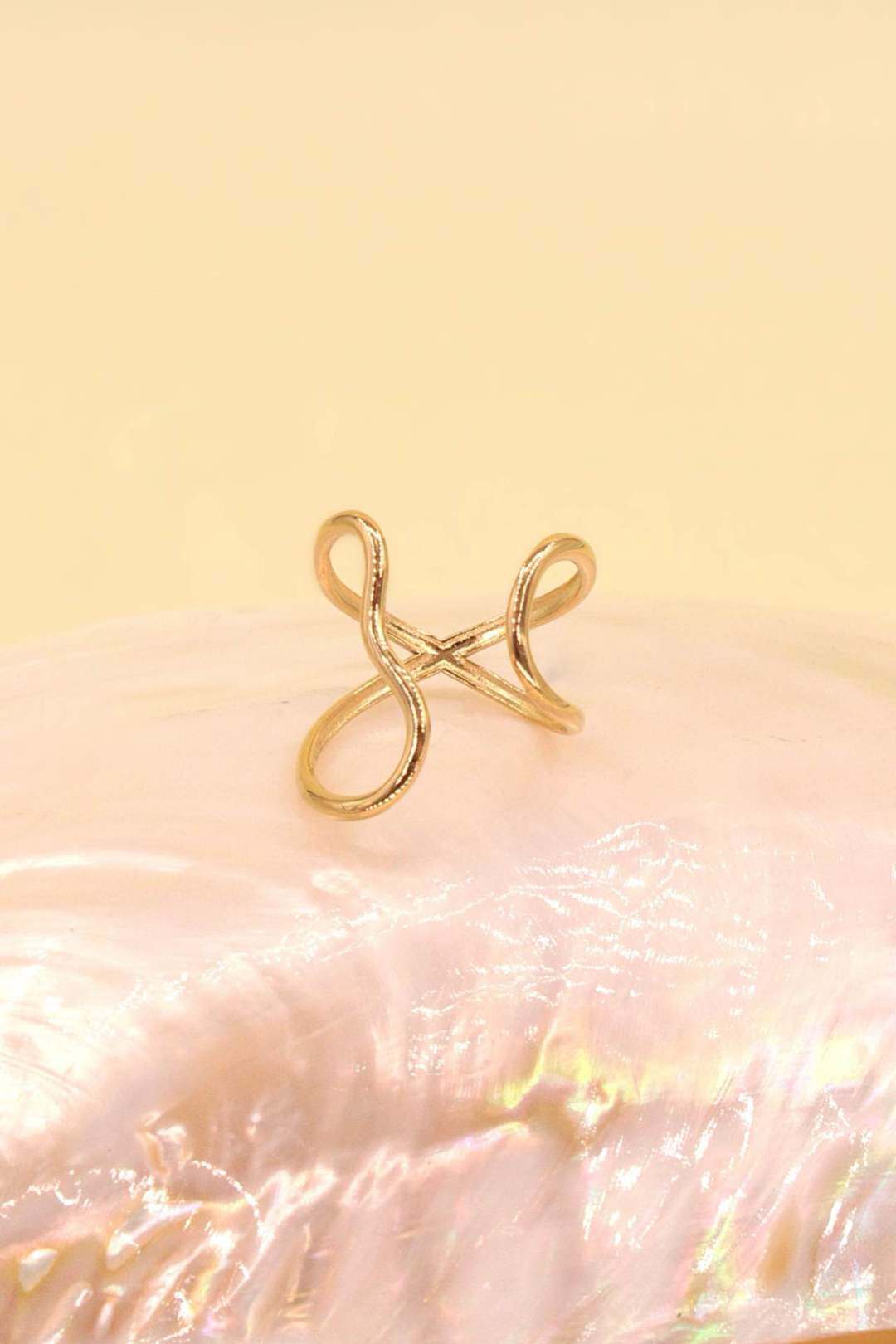 Grossiste MAISON OKAMI - Bague Infini Acier Inoxydable