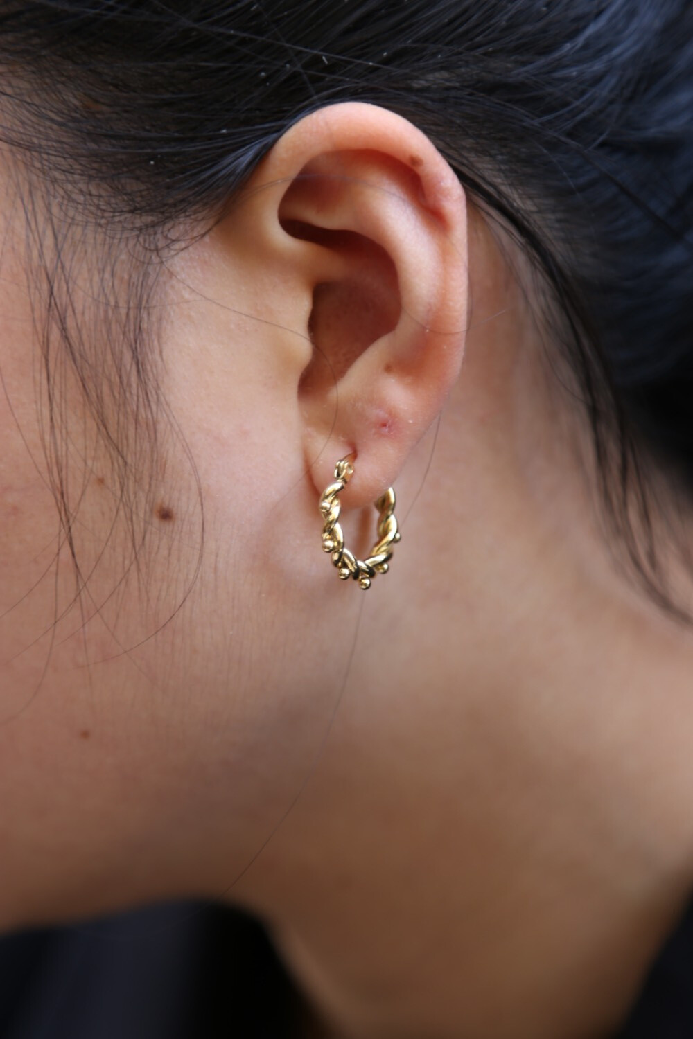 Grossiste MAISON OKAMI - Boucles d’oreilles créoles torsadées