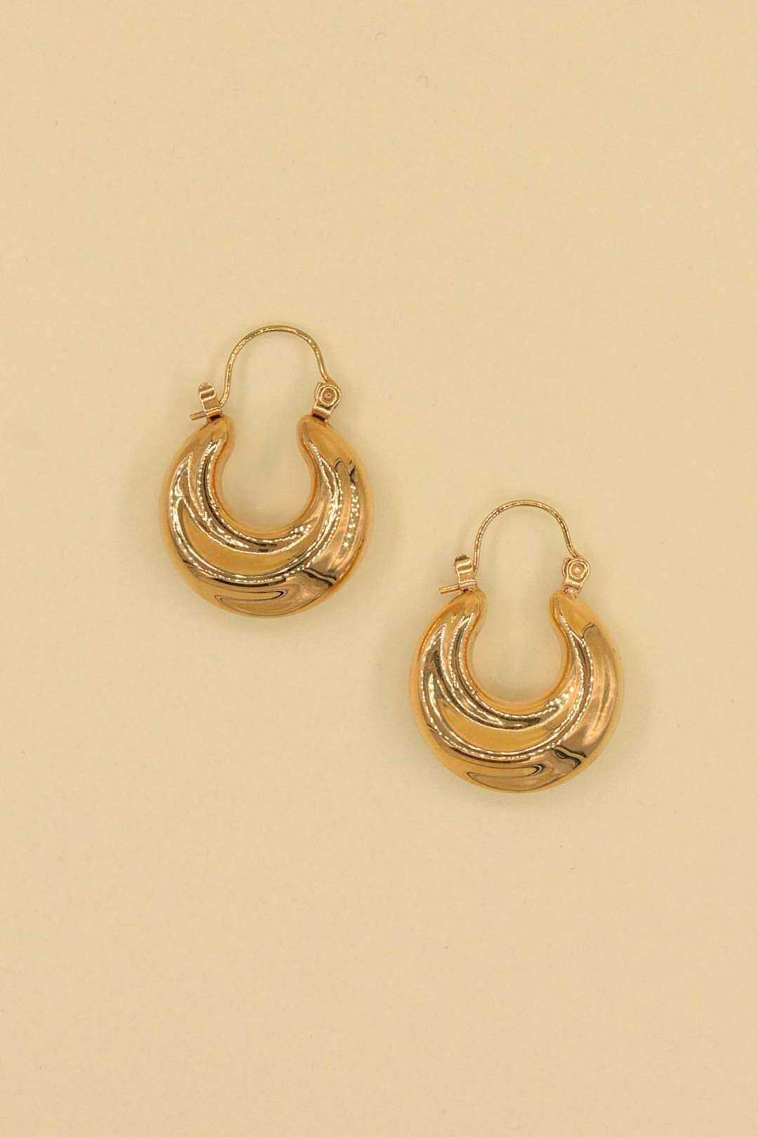 Wholesaler MAISON OKAMI - Stainless steel hoop earrings