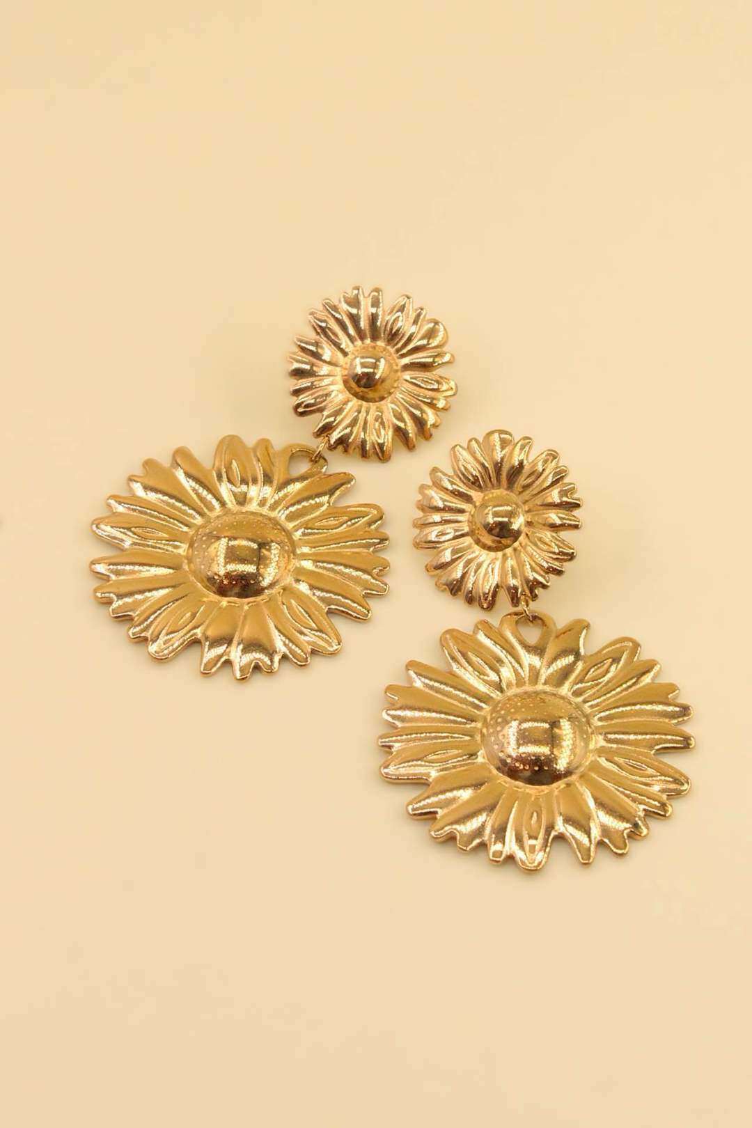 Wholesaler MAISON OKAMI - Stainless Steel Flower Earrings