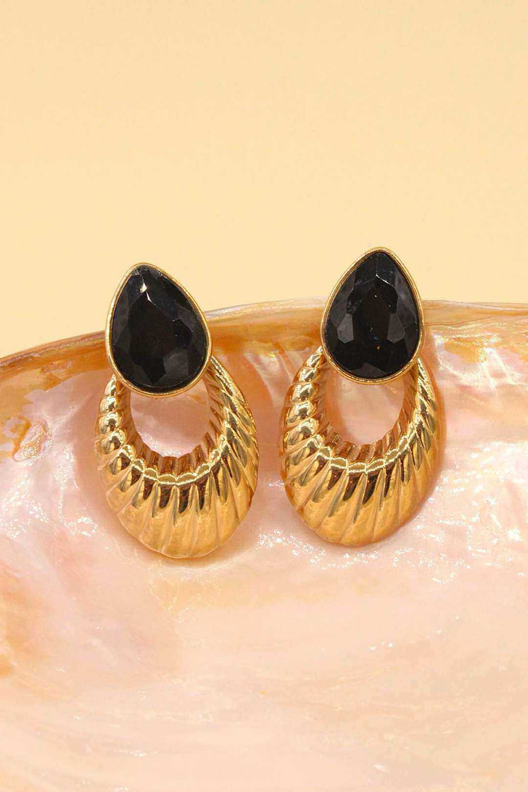 Wholesaler MAISON OKAMI - Stainless steel dangling earrings