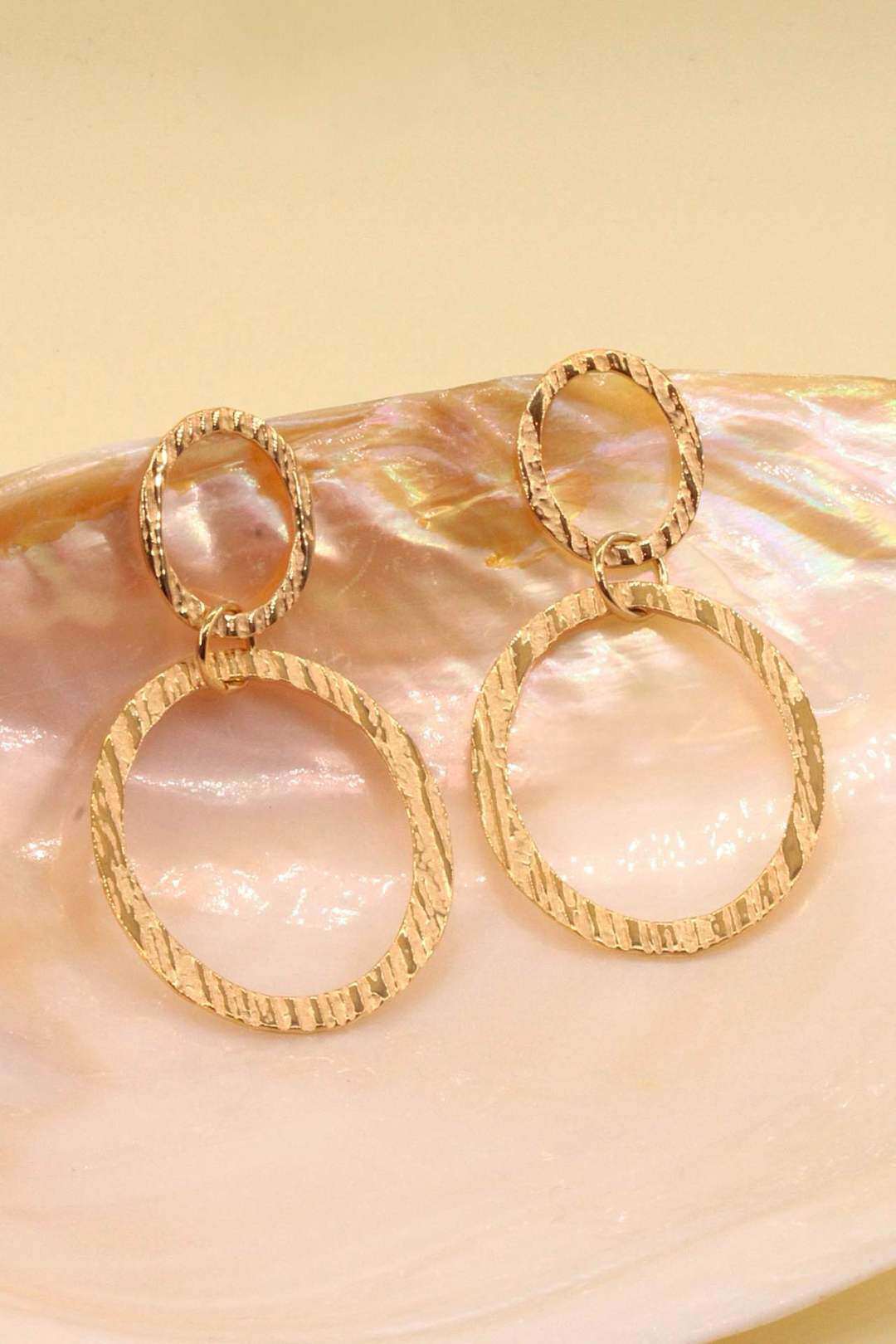 Grossiste MAISON OKAMI - Boucles d'oreilles anneaux acier inoxydable