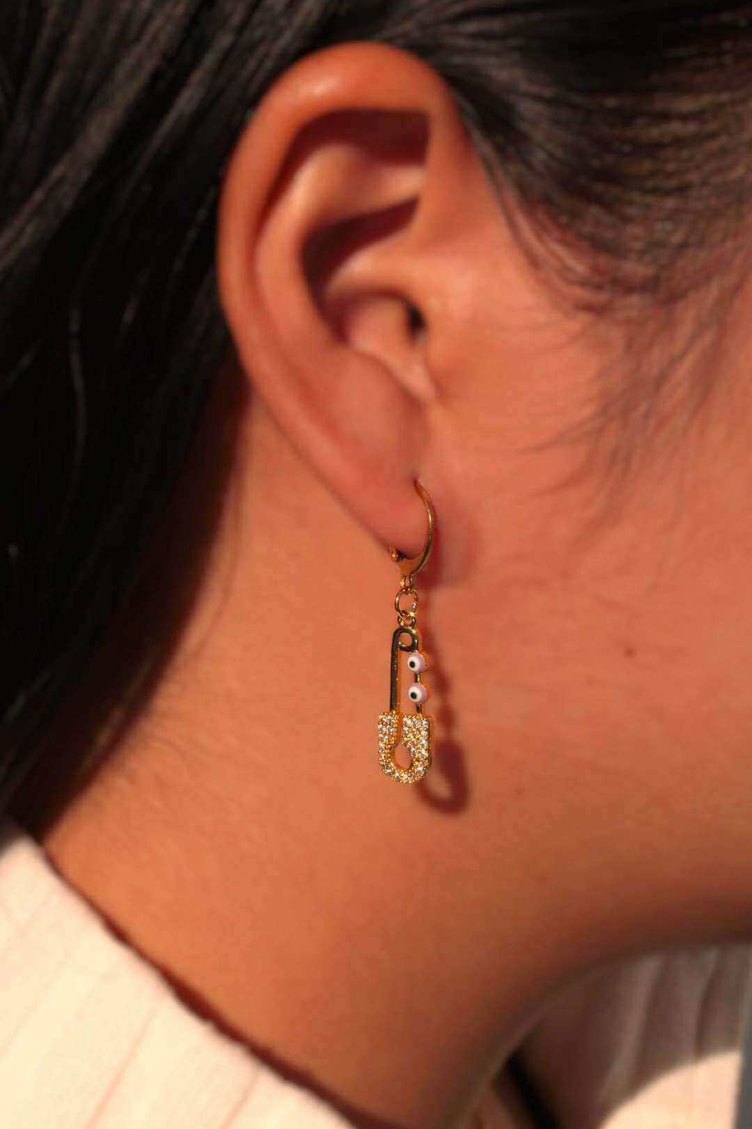 Wholesaler MAISON OKAMI - Rhinestone pin earring glasses