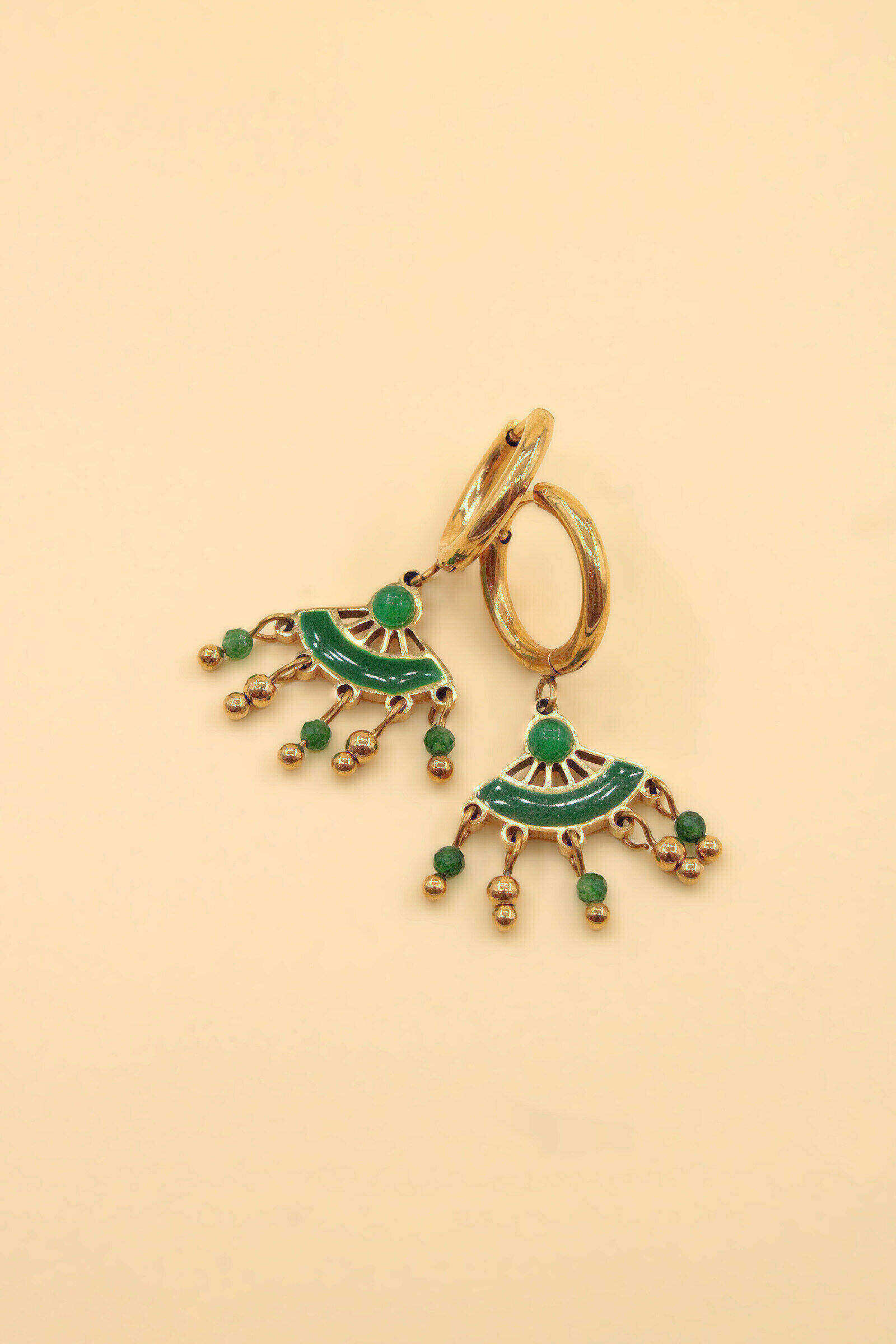 Wholesaler MAISON OKAMI - Stainless steel earring with pendant design