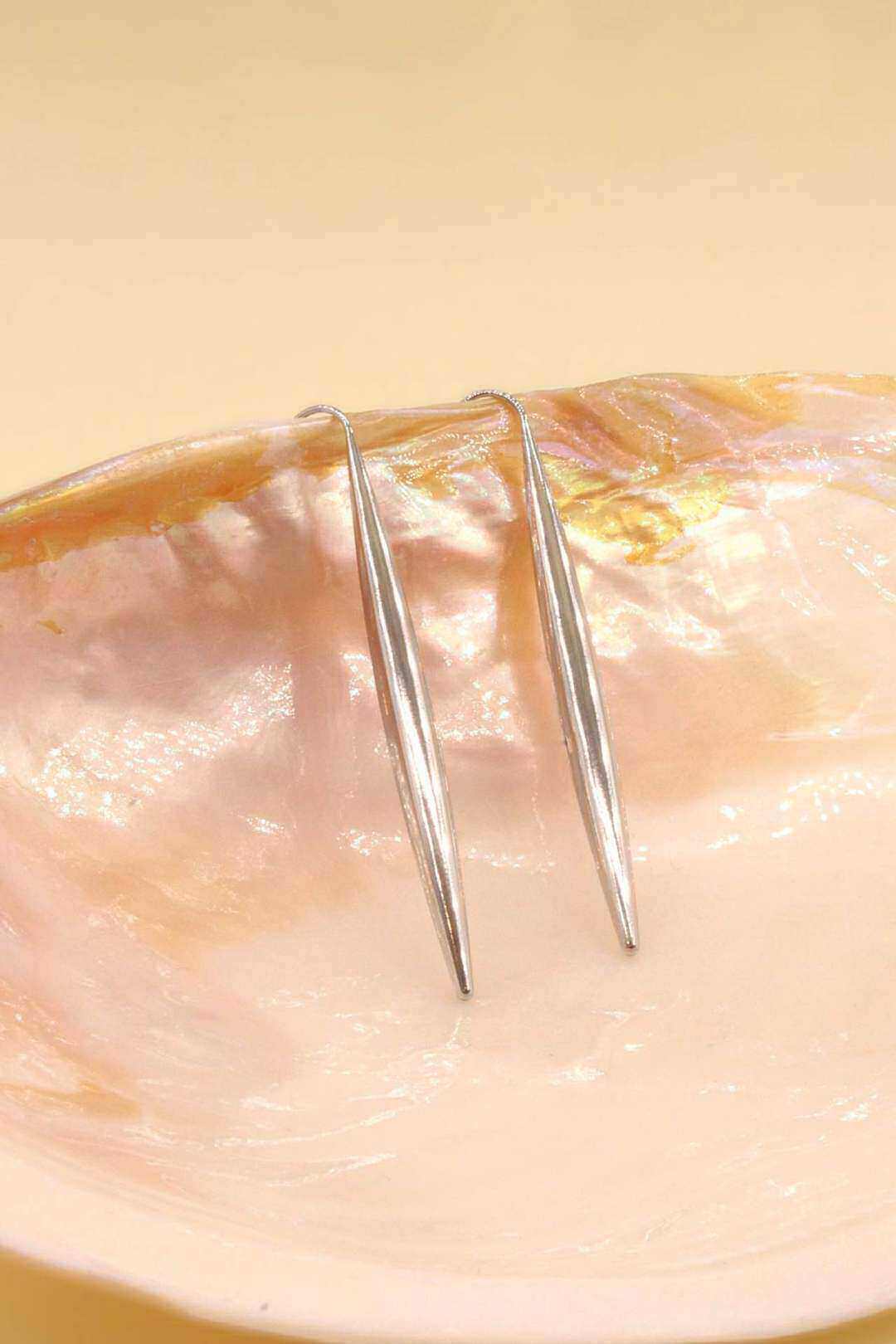 Grossiste MAISON OKAMI - Boucle d'oreille acier inoxydable long