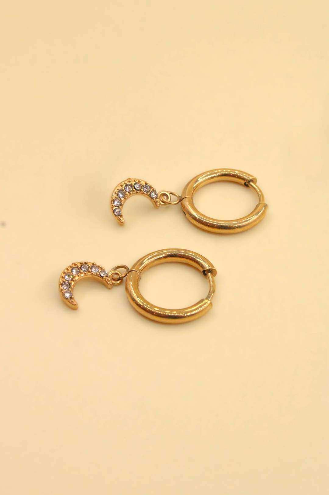 Wholesaler MAISON OKAMI - Stainless steel hoop earrings
