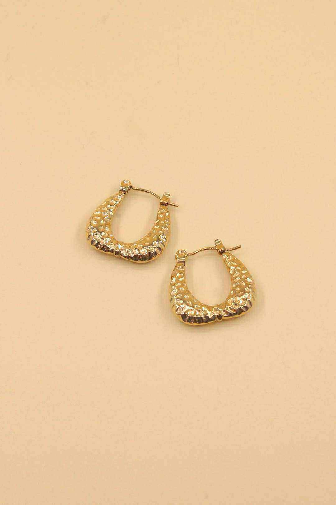 Wholesaler MAISON OKAMI - Steel hoop earrings