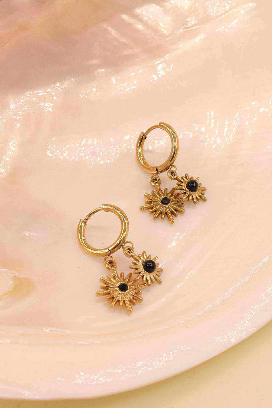 Wholesaler MAISON OKAMI - Stainless steel star earrings