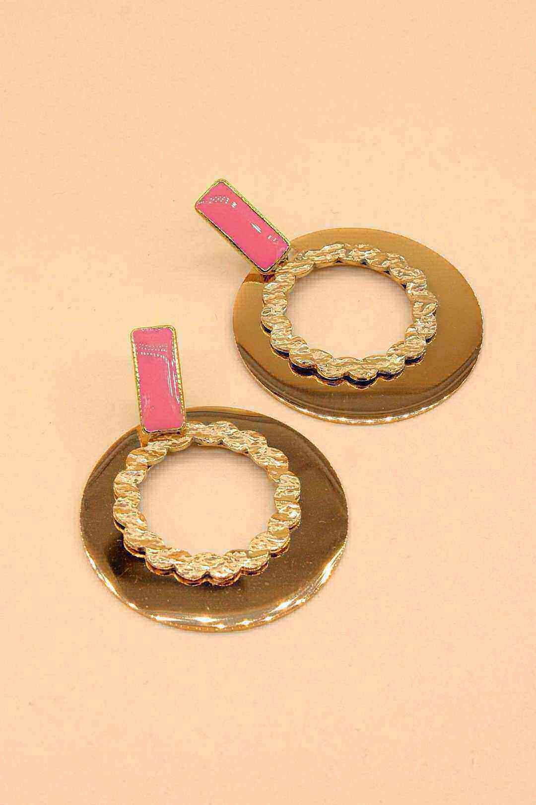 Mayorista MAISON OKAMI - Pendientes de Acero Inoxidable con Diseño Trenzado