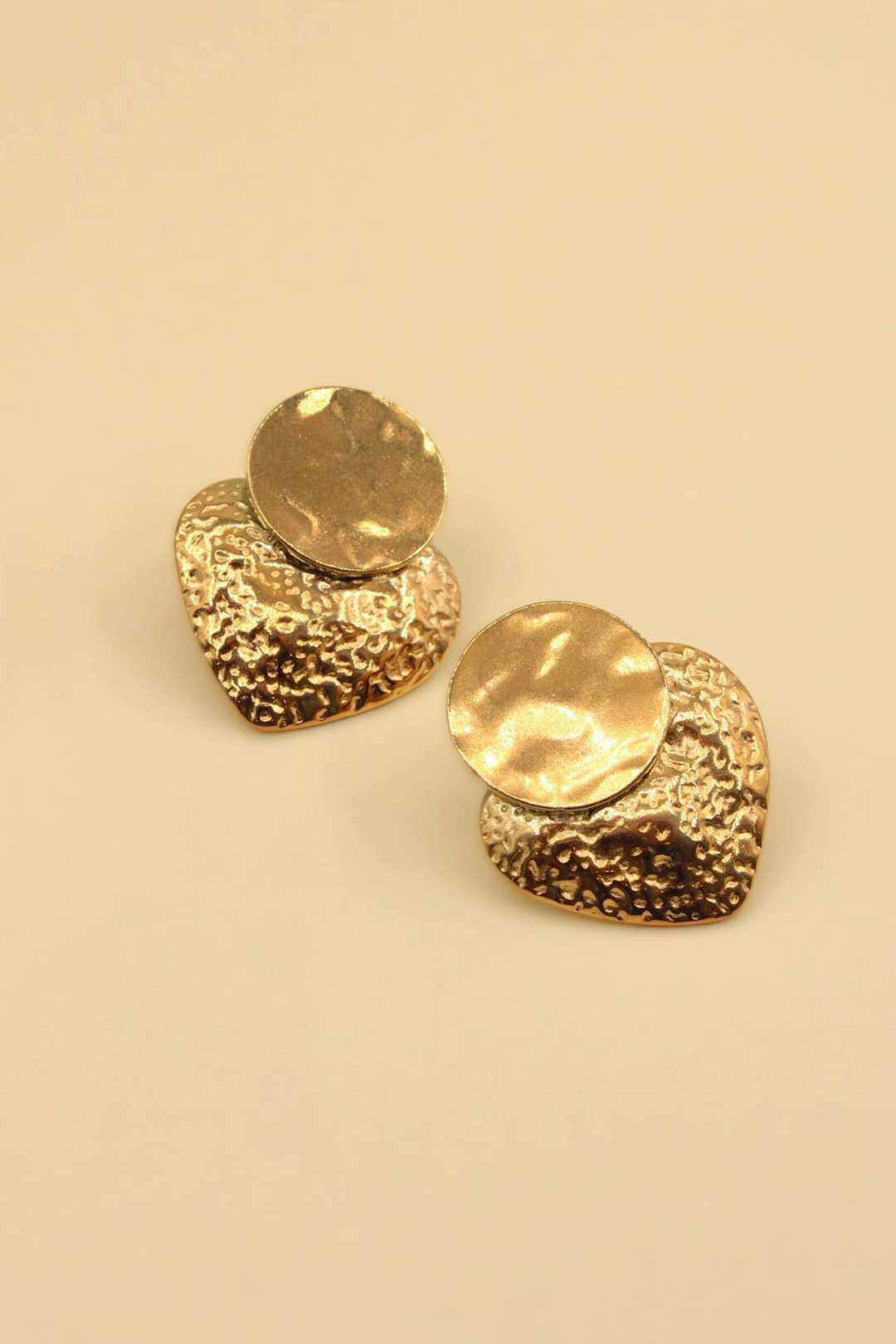 Grossiste MAISON OKAMI - Boucles d'oreilles cœur acier inoxydable