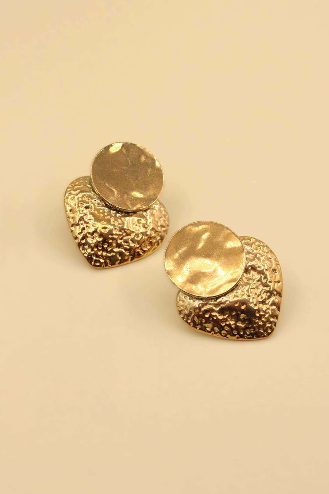 Wholesaler MAISON OKAMI - Stainless steel heart earrings Wholesaler MAISON OKAMI - Stainless steel heart earrings