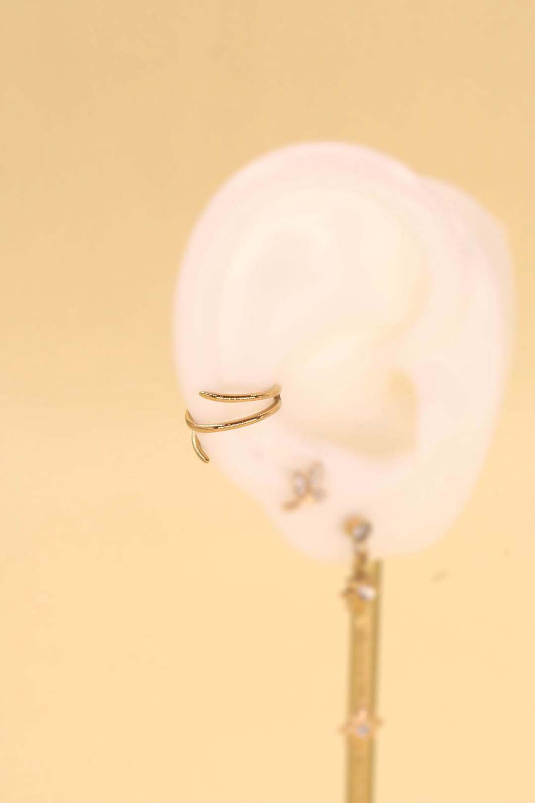 Grossiste MAISON OKAMI - Boucle d'oreille en acier inoxydable au design épuré