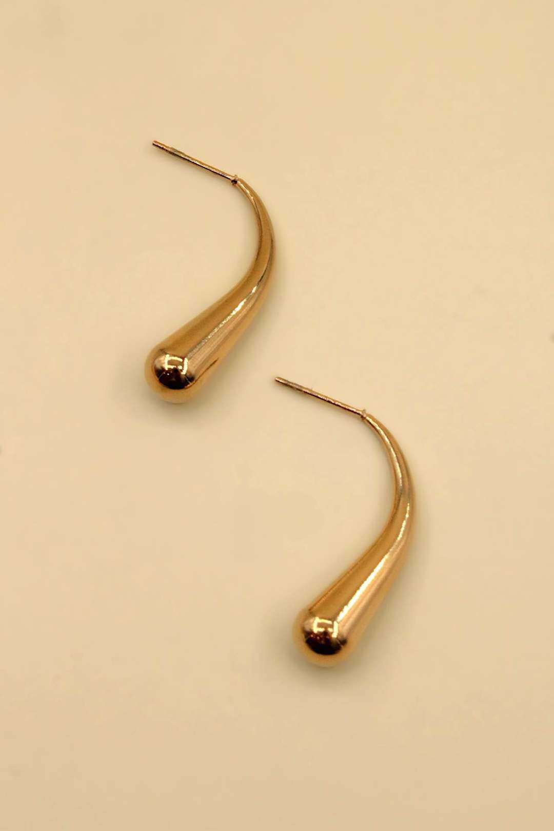 Wholesaler MAISON OKAMI - Stainless steel teardrop earrings