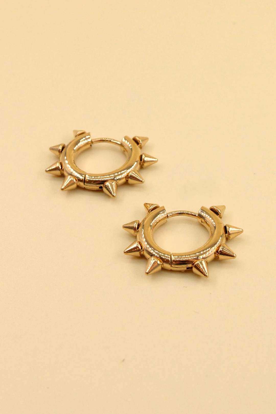 Wholesaler MAISON OKAMI - Stainless steel spike earrings