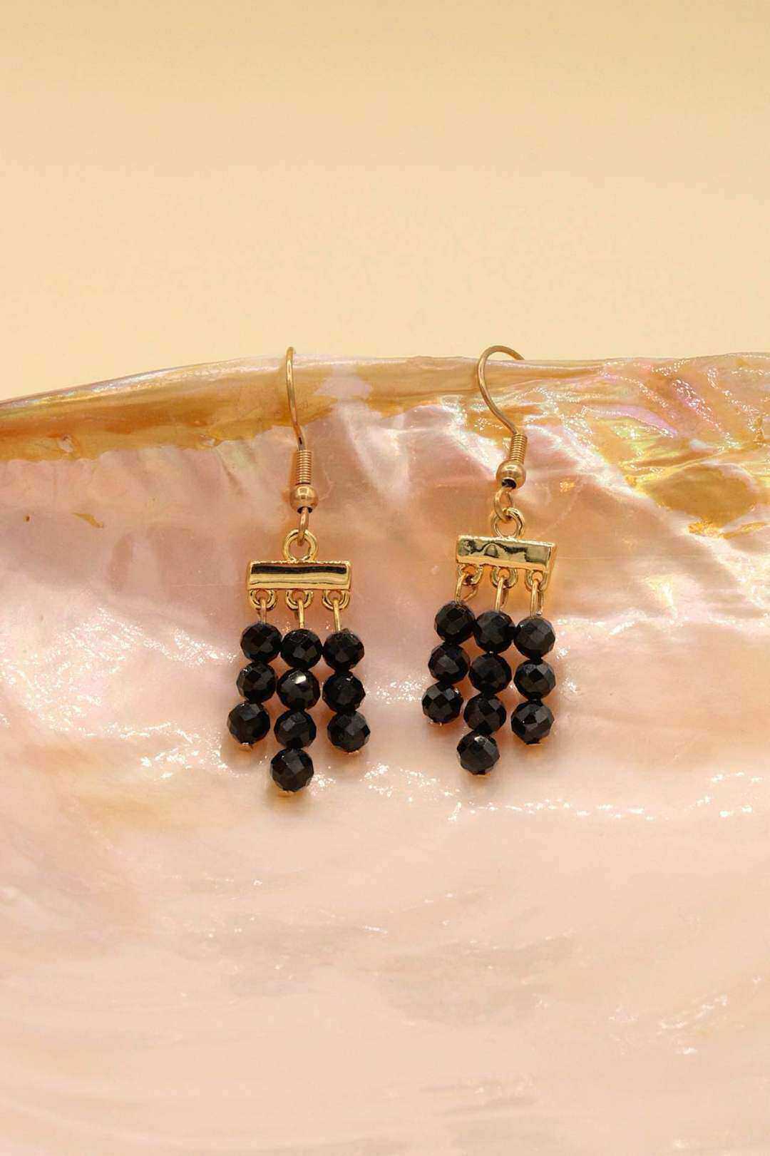 Wholesaler MAISON OKAMI - Stainless steel tassel earrings