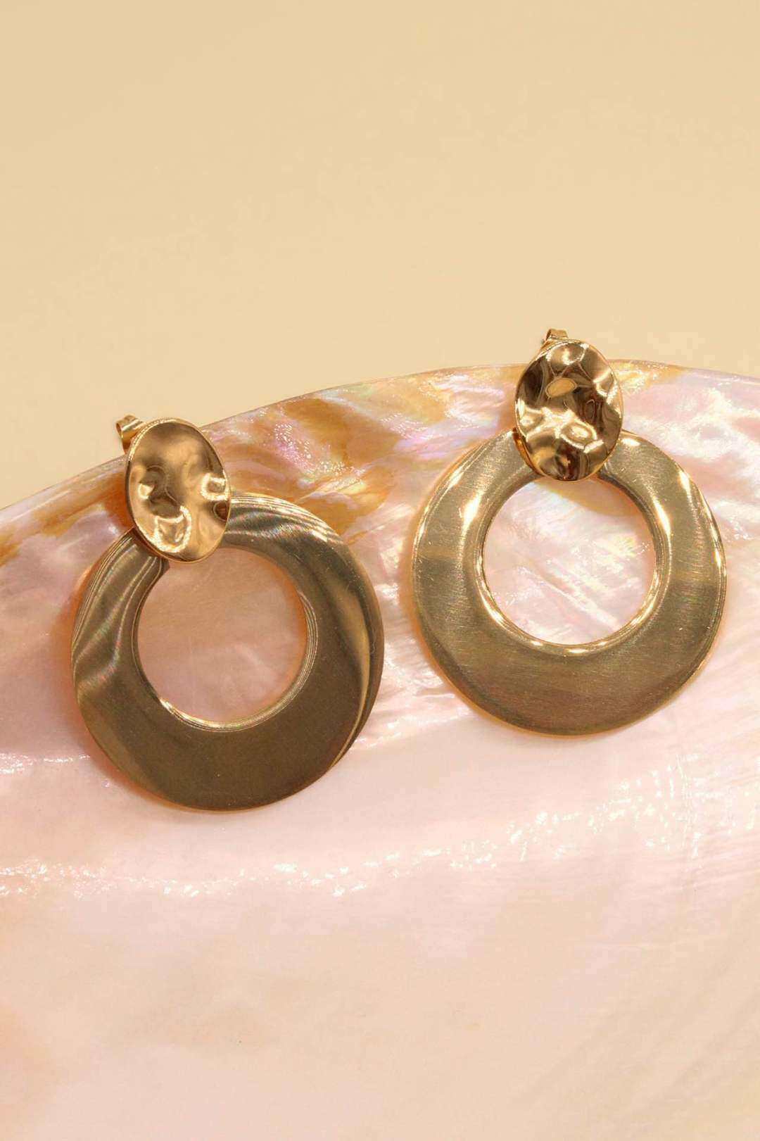 Wholesaler MAISON OKAMI - Stainless steel hoop earrings