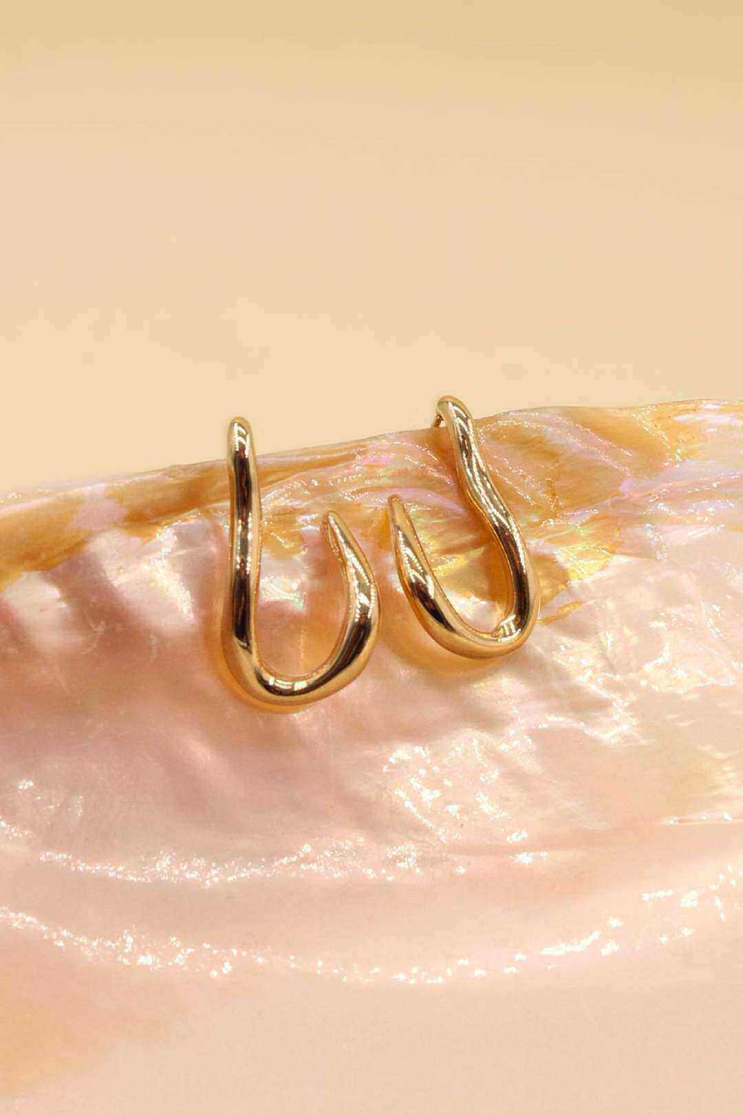 Wholesaler MAISON OKAMI - Twisted stainless steel earring