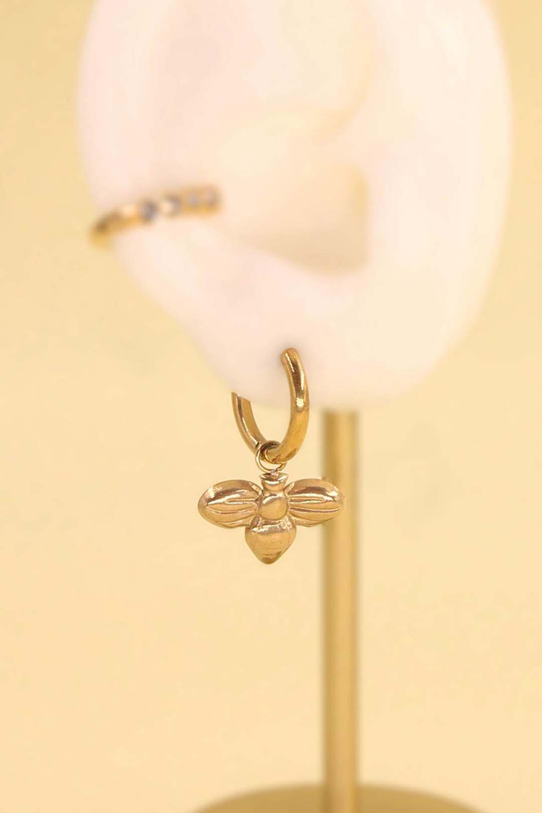 Wholesaler MAISON OKAMI - Stainless steel bee earring