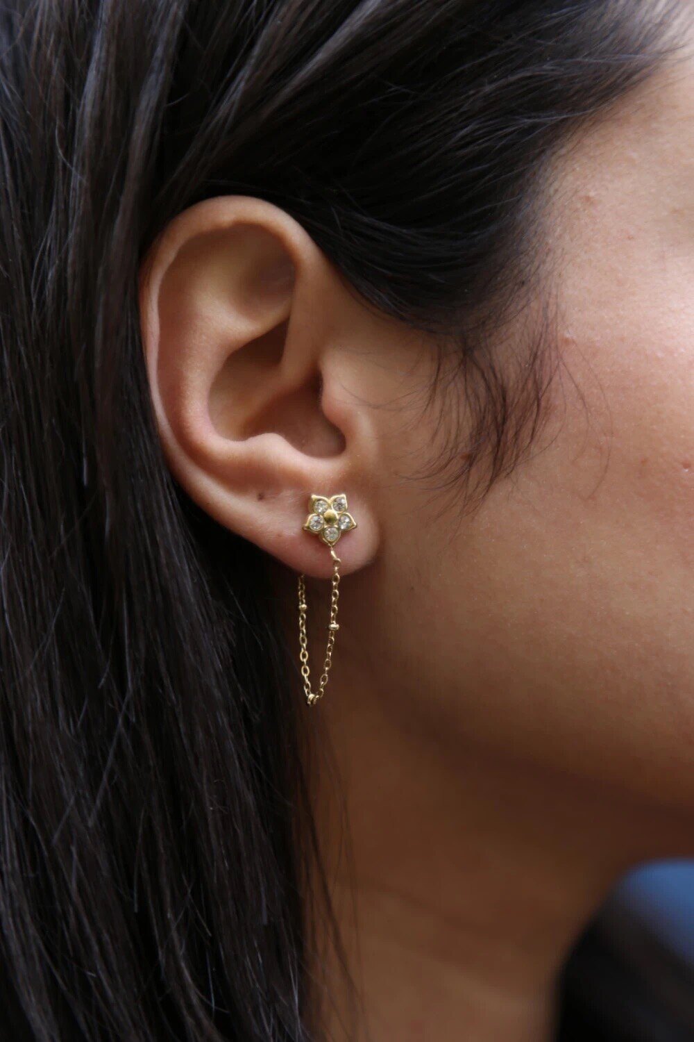 Wholesaler MAISON OKAMI - Stainless steel star earring