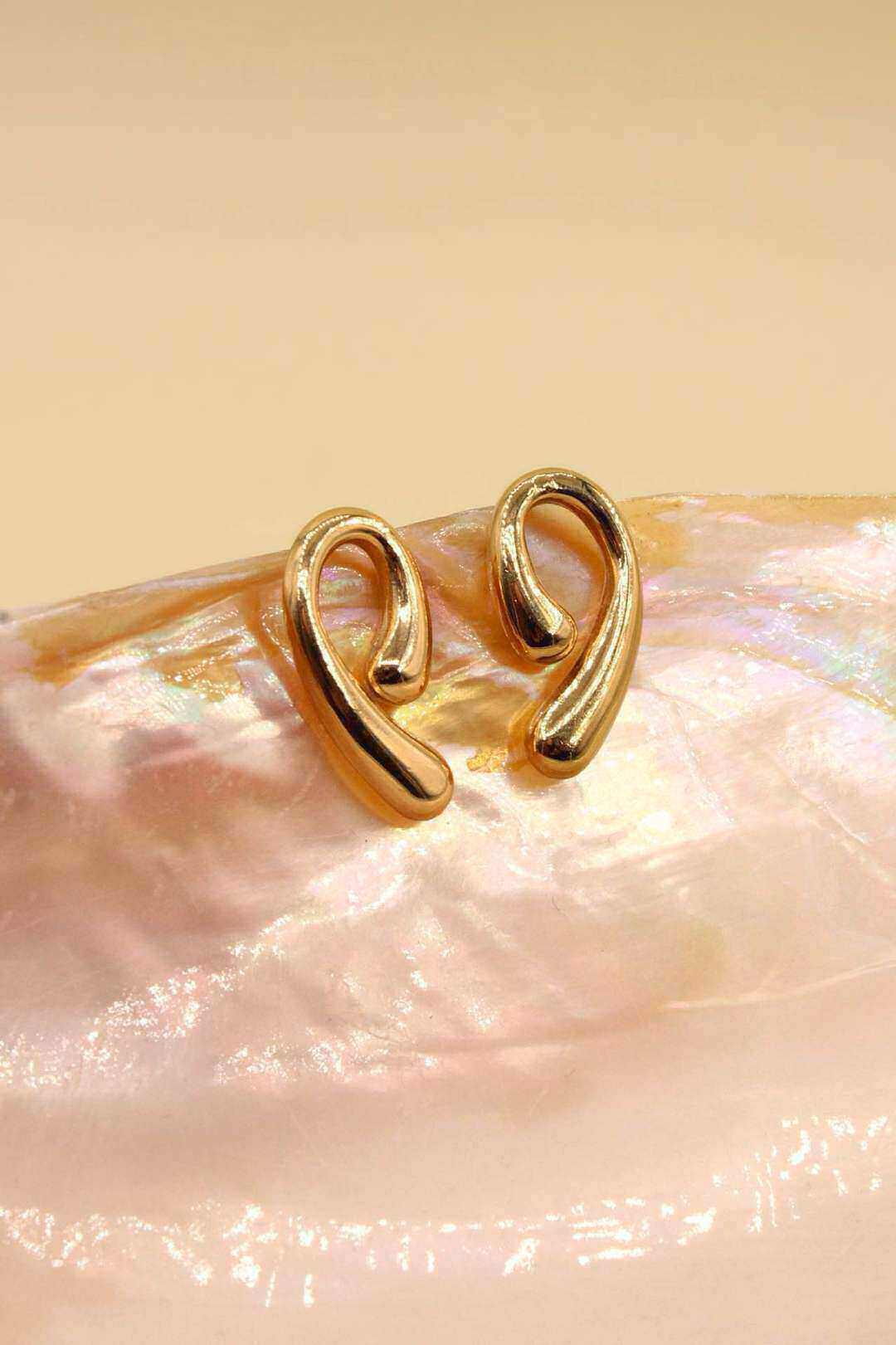 Wholesaler MAISON OKAMI - Twisted stainless steel earrings