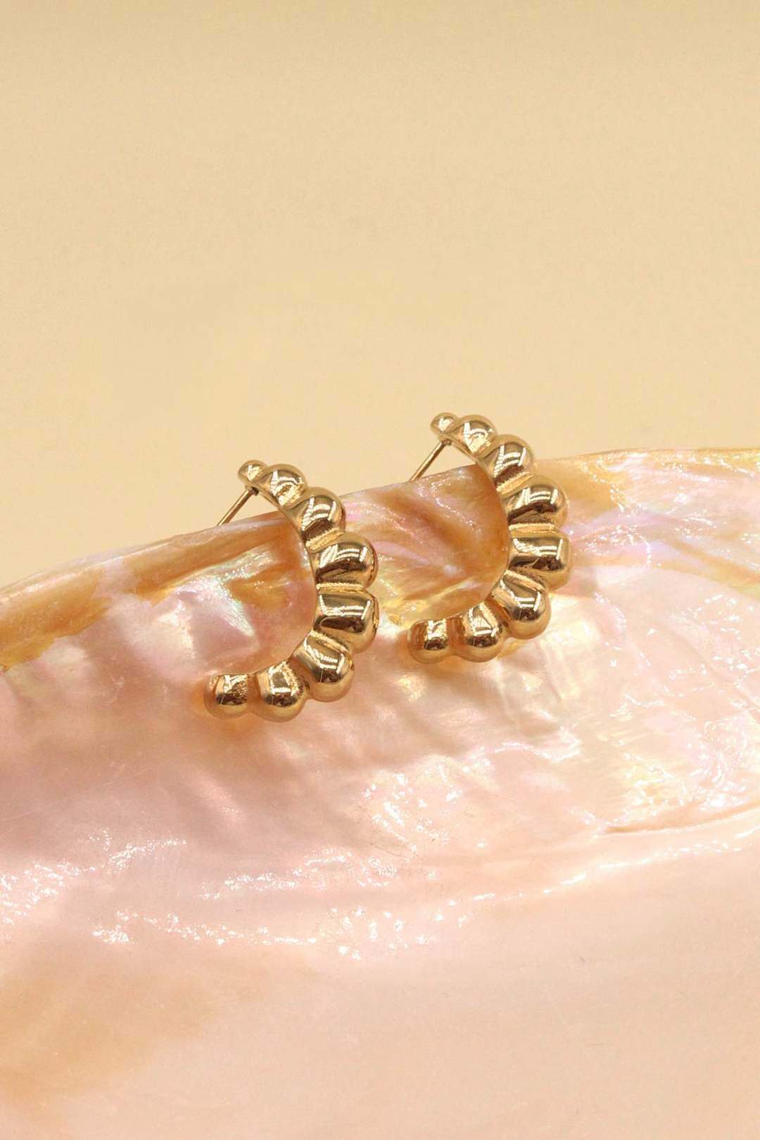Grossiste MAISON OKAMI - Boucles d'oreilles créoles acier inoxydable