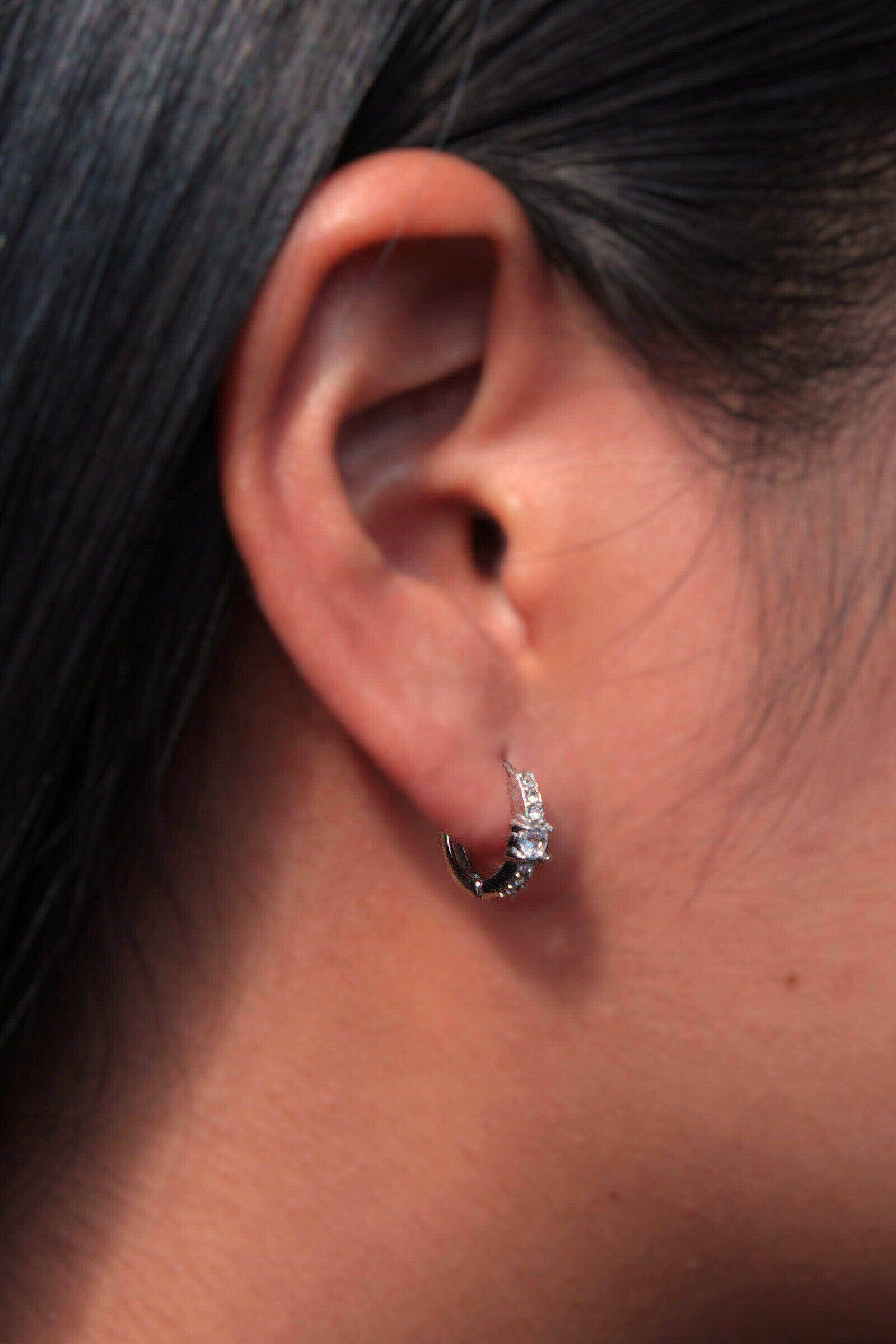 Wholesaler MAISON OKAMI - Stainless steel zircon earrings