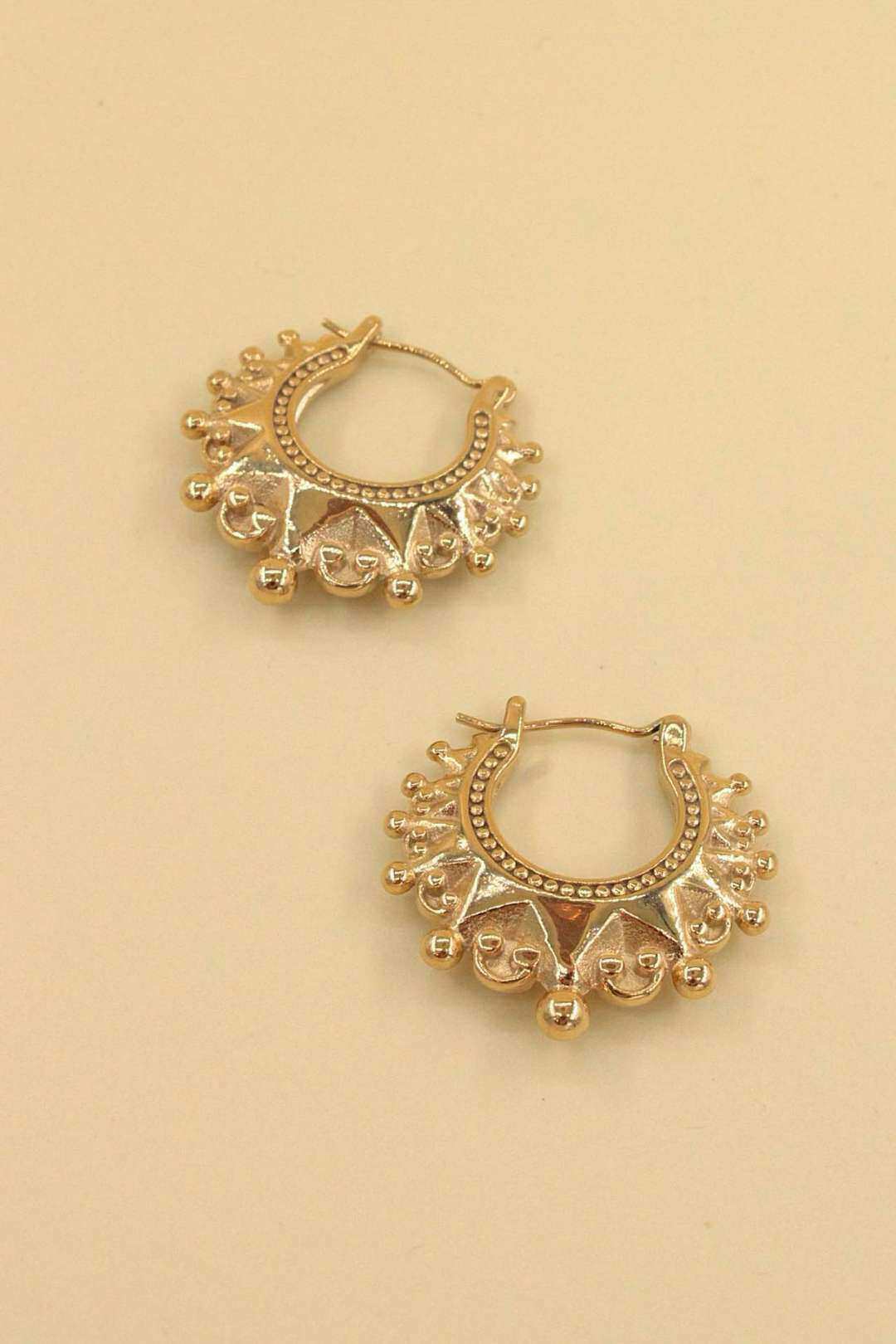 Wholesaler MAISON OKAMI - Stainless steel hoop earrings
