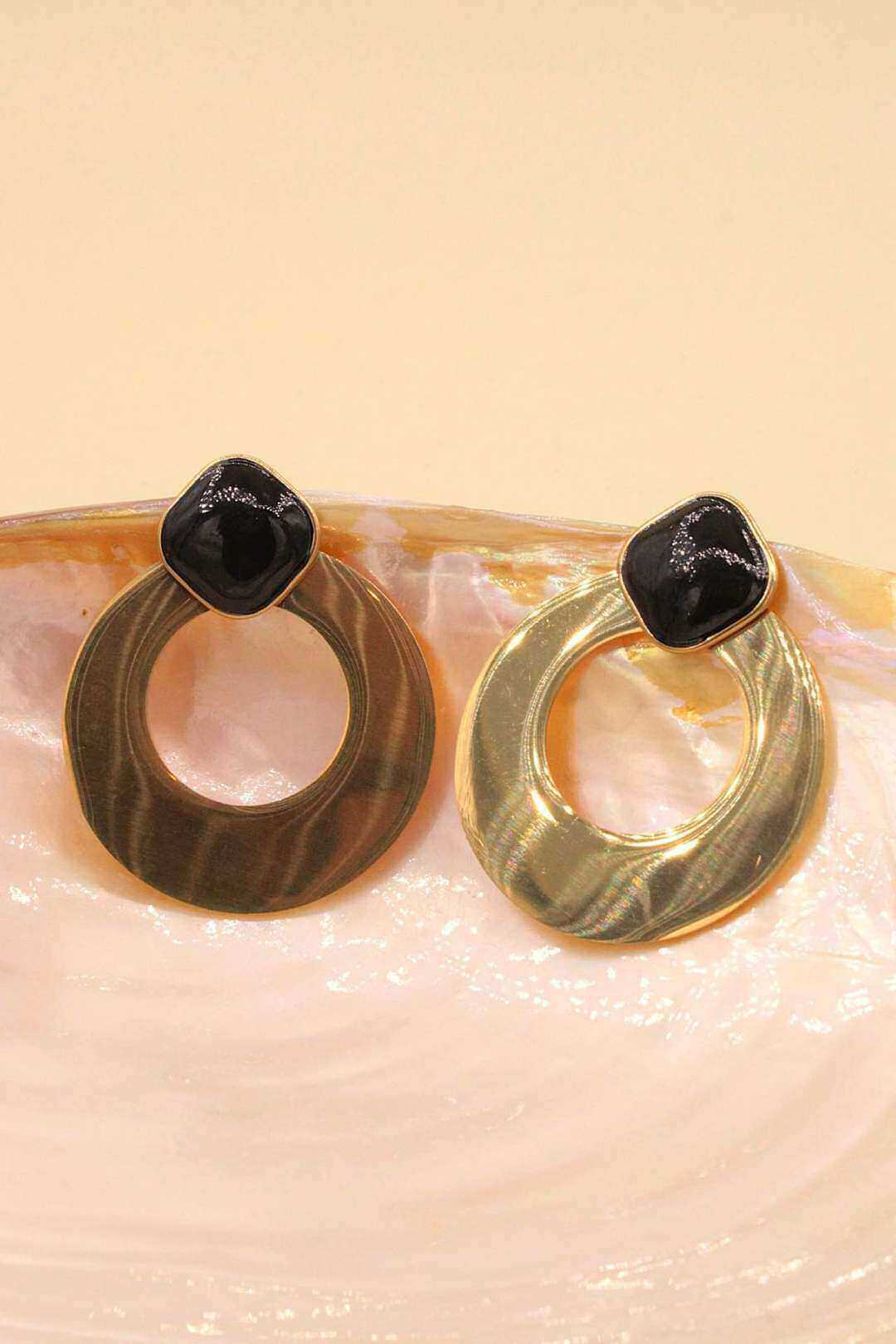 Wholesaler MAISON OKAMI - Stainless steel hoop earrings