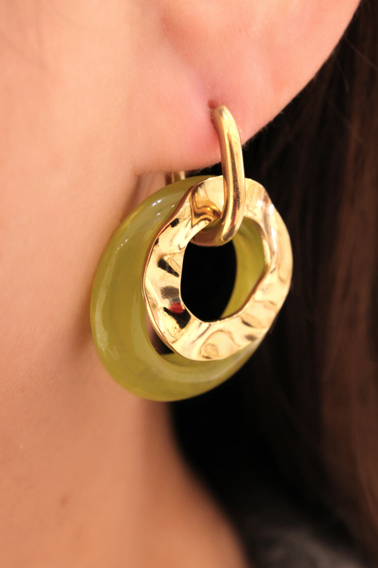 Mayorista MAISON OKAMI - Anillos de dúo de oro y resina