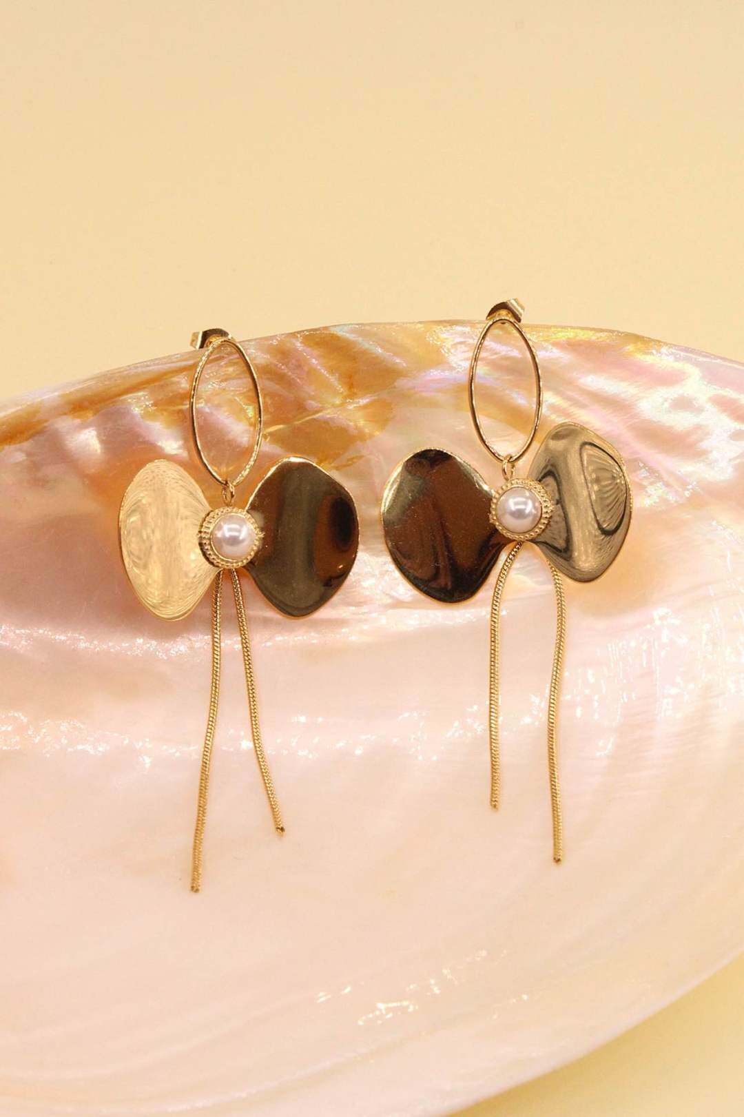 Wholesaler MAISON OKAMI - Stainless steel knot earrings