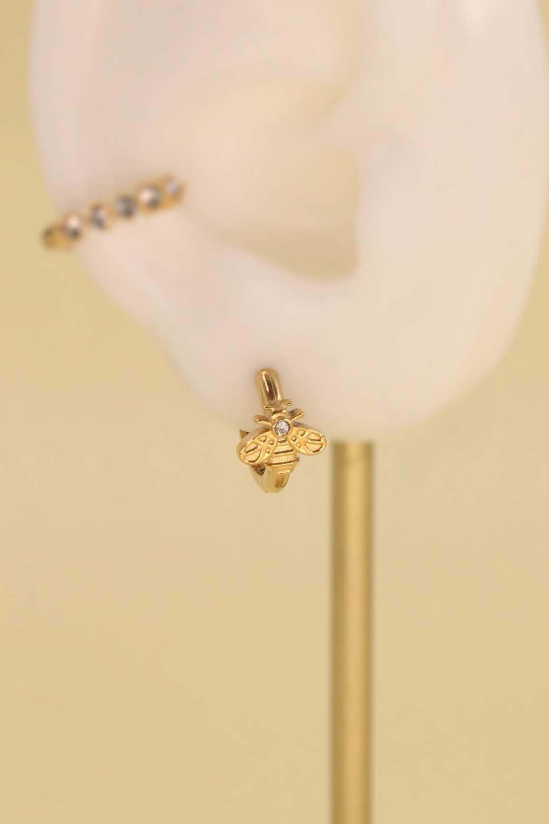 Wholesaler MAISON OKAMI - Stainless steel bee earring
