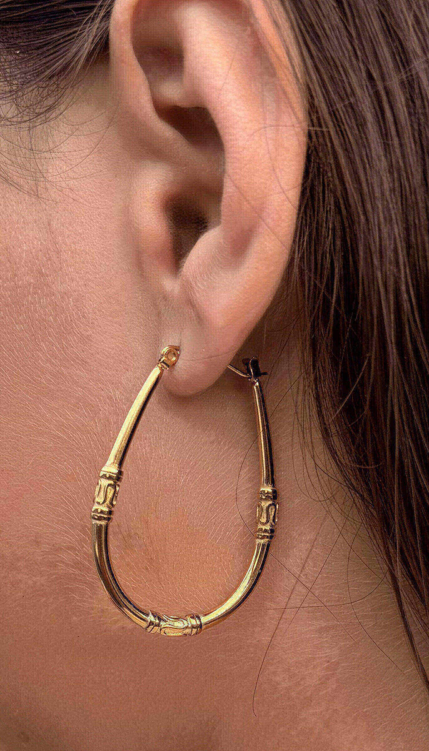 Wholesaler MAISON OKAMI - Stainless steel teardrop earrings