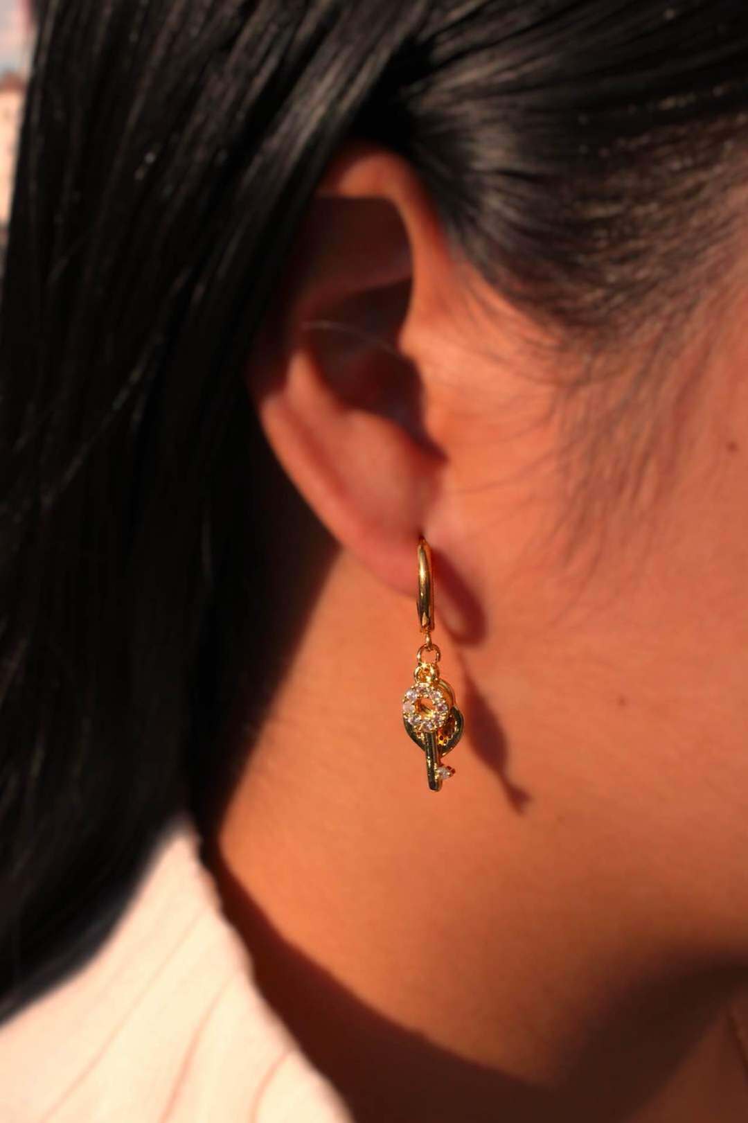 Wholesaler MAISON OKAMI - Stainless steel key earring
