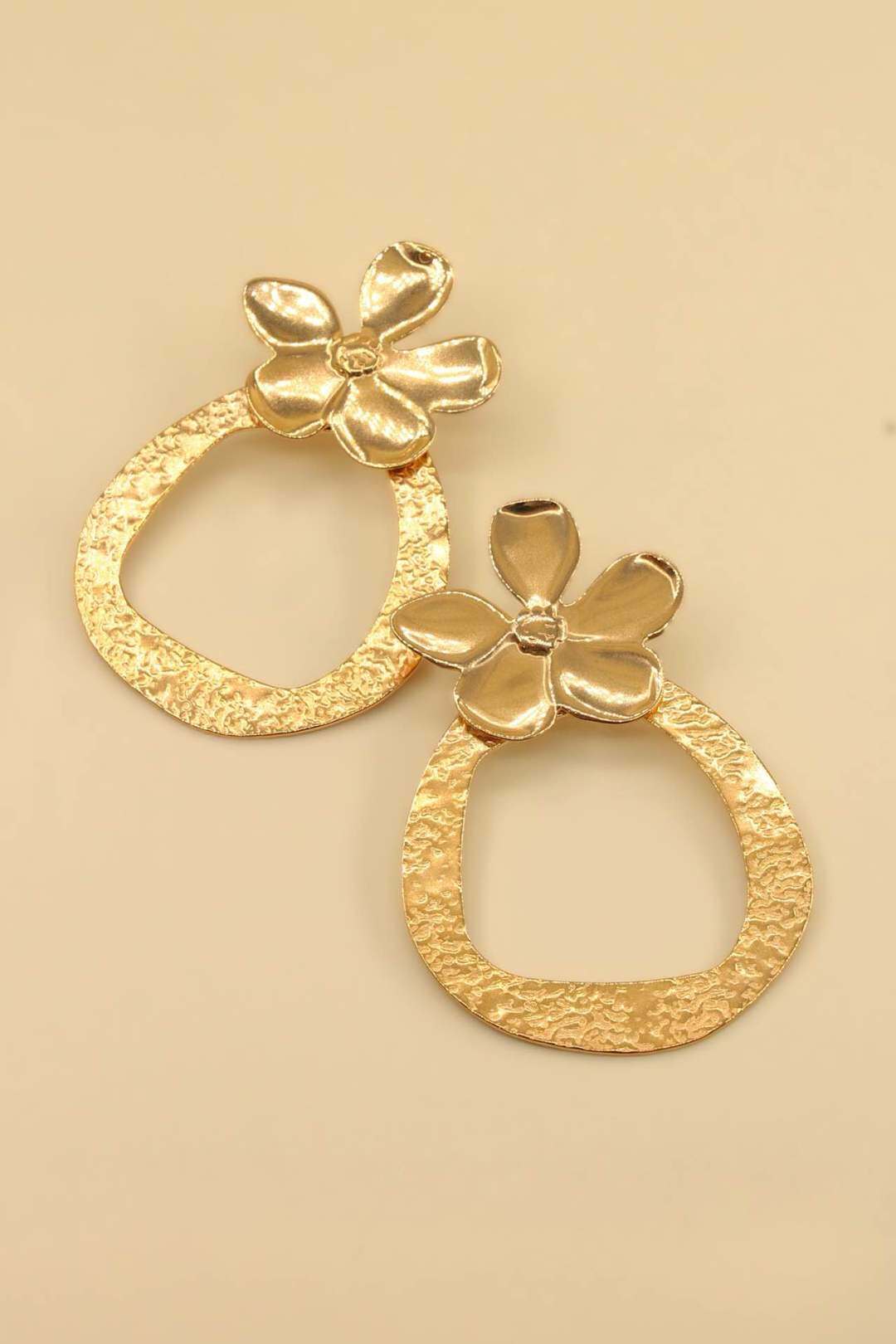 Wholesaler MAISON OKAMI - Stainless steel flower earrings
