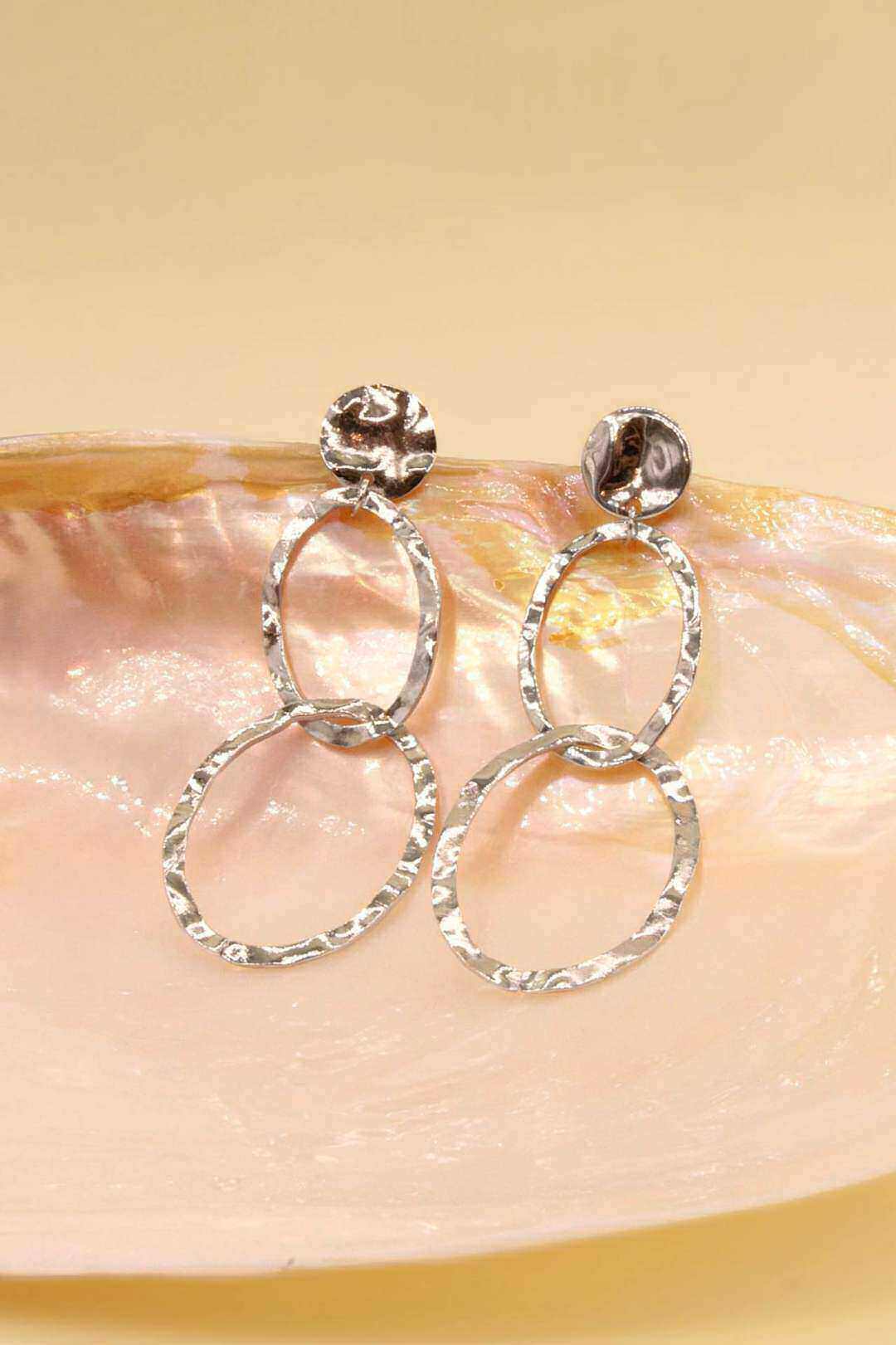 Grossiste MAISON OKAMI - Boucles d'oreilles pendantes en acier Inoxydable